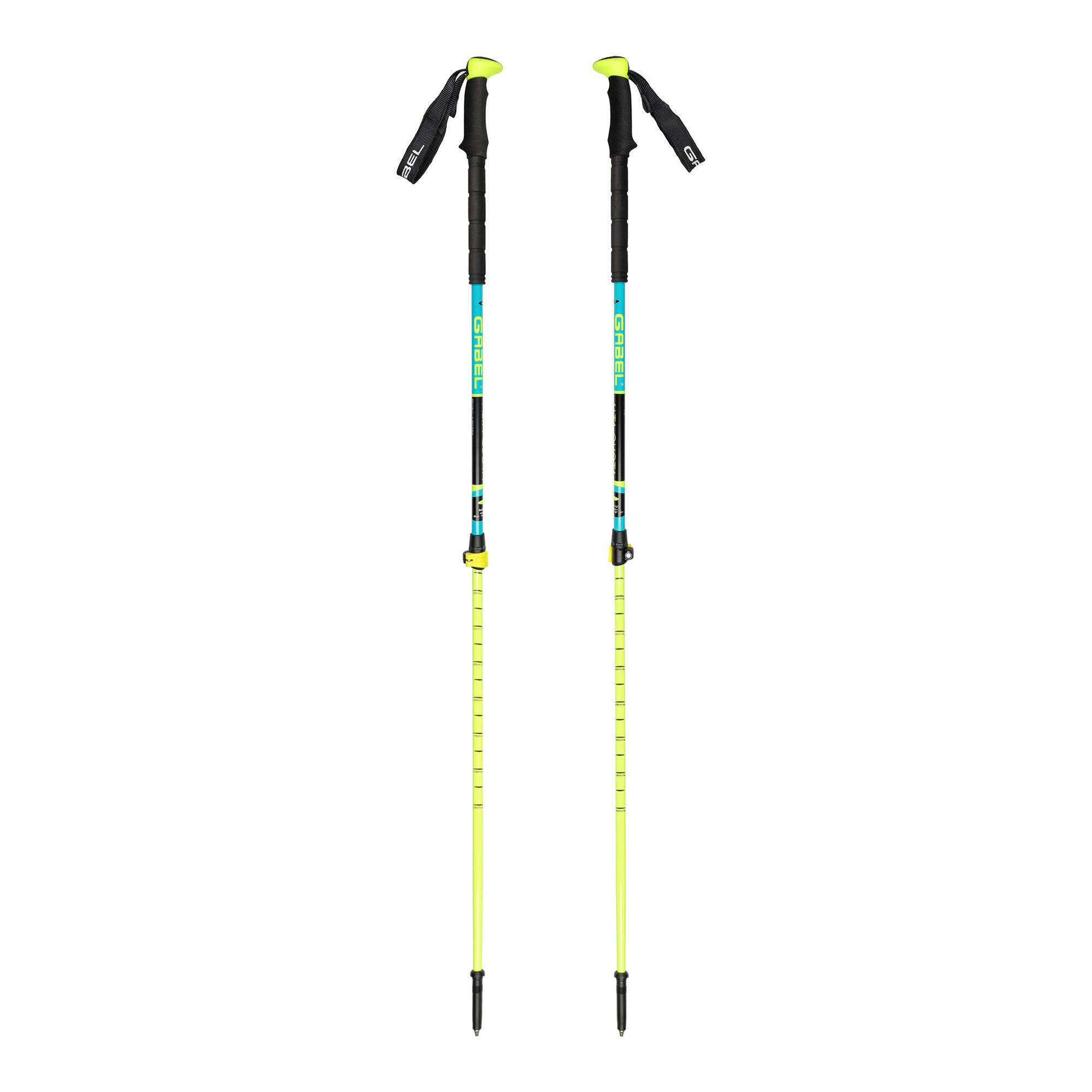 Kije skiturowe Gabel Alta Quota EF - black/yellow