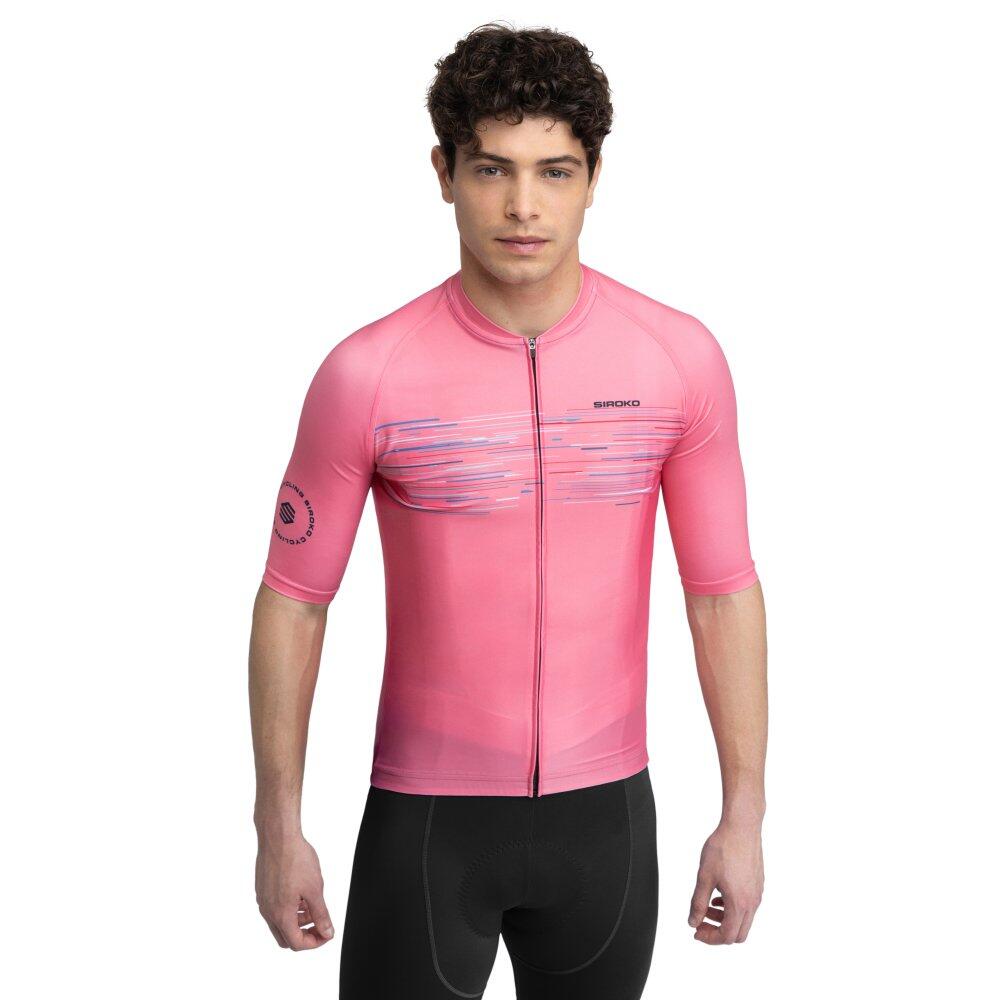 Męska koszulka rowerowa z krótkim rękawem Kolarstwo Siroko M2 Toscano