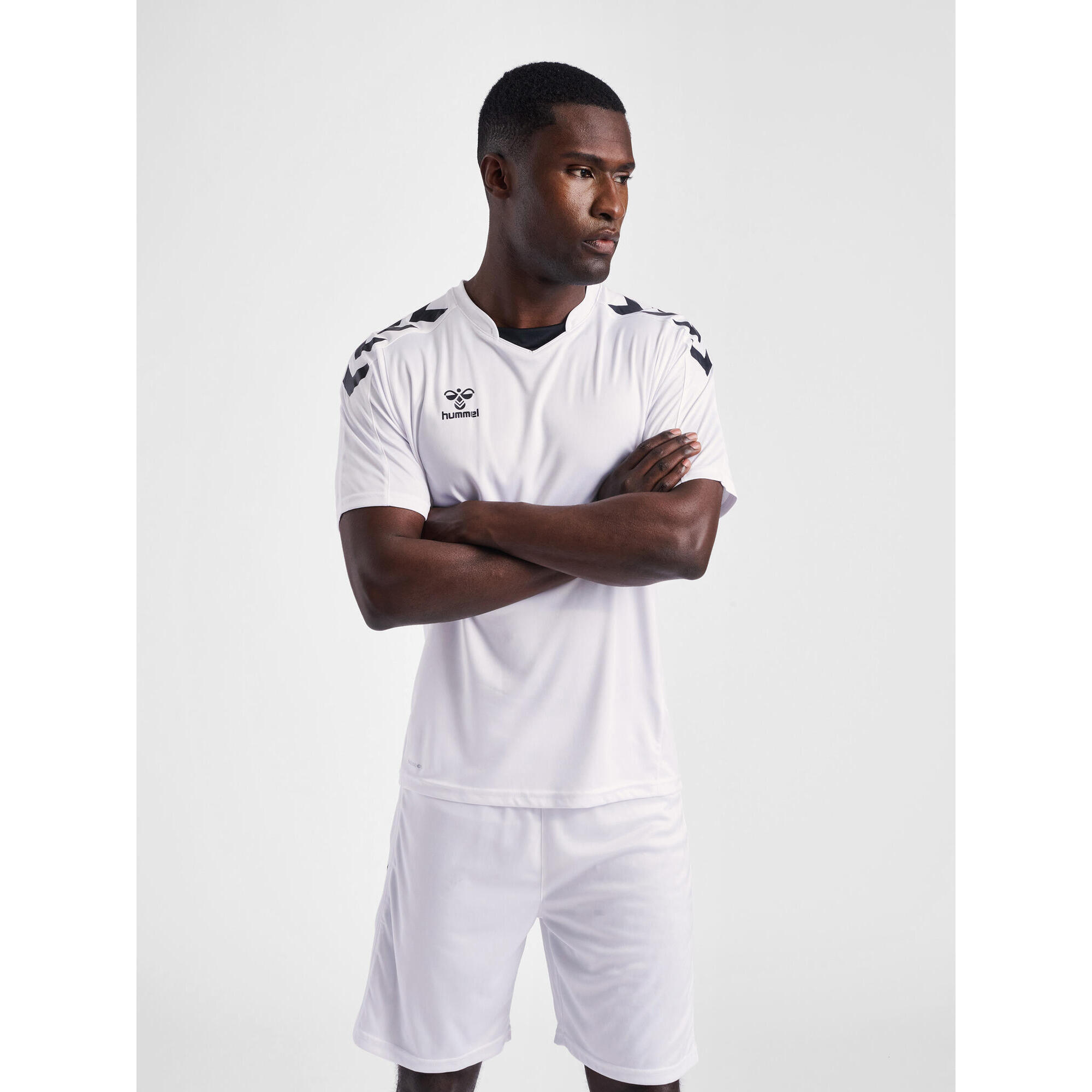 Koszulka piłkarska z krótkim rękawem męska Hummel Core XK Poly Jersey S/S