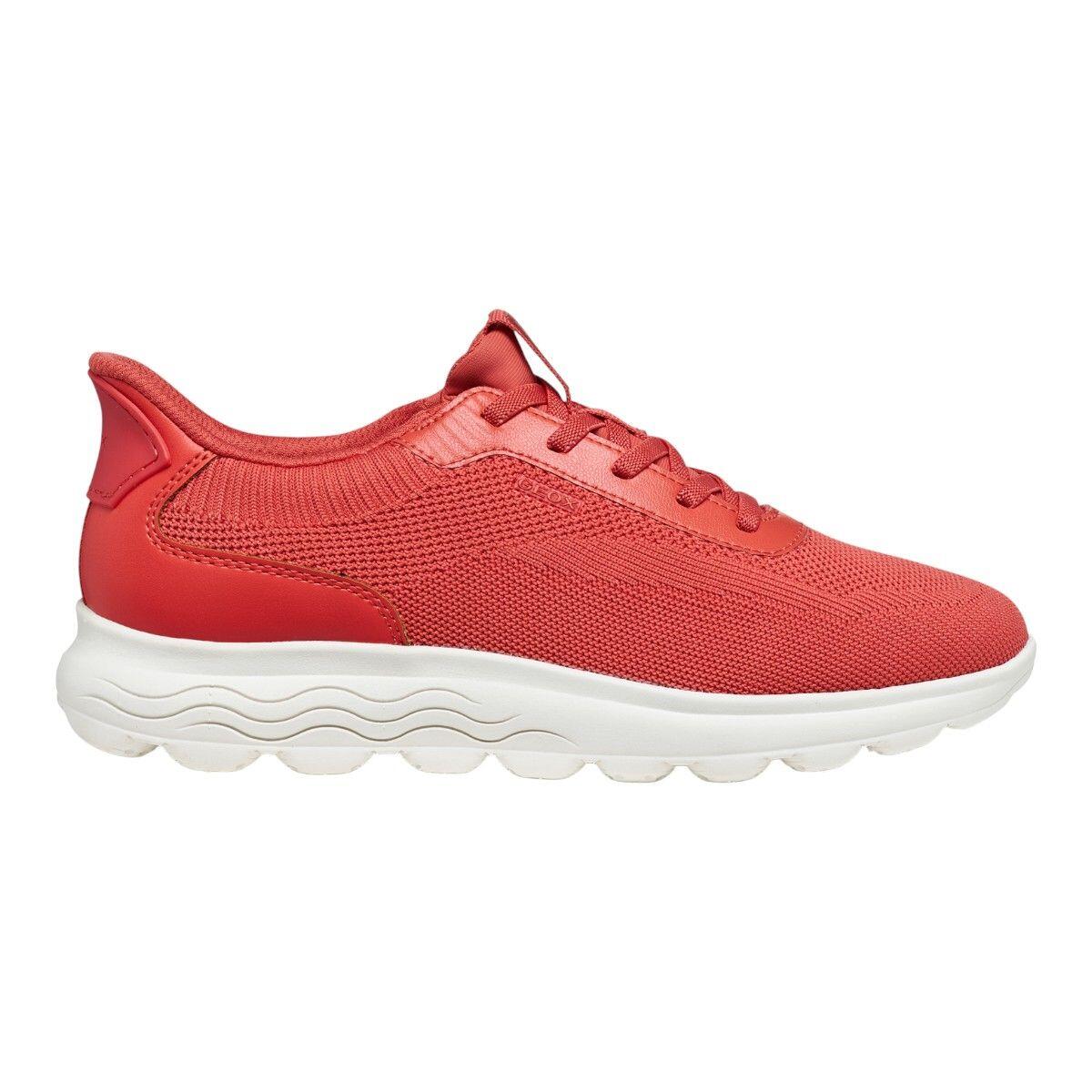 Baskets Femme Baskets Geox D SPHERICA PLUS Rouge Geox