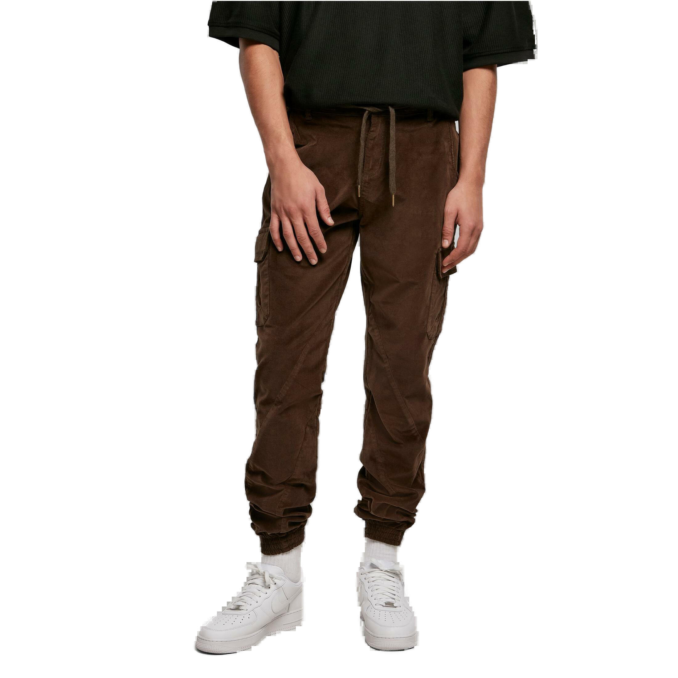 Aksamitny kombinezon typu jogging cargo Urban Classics