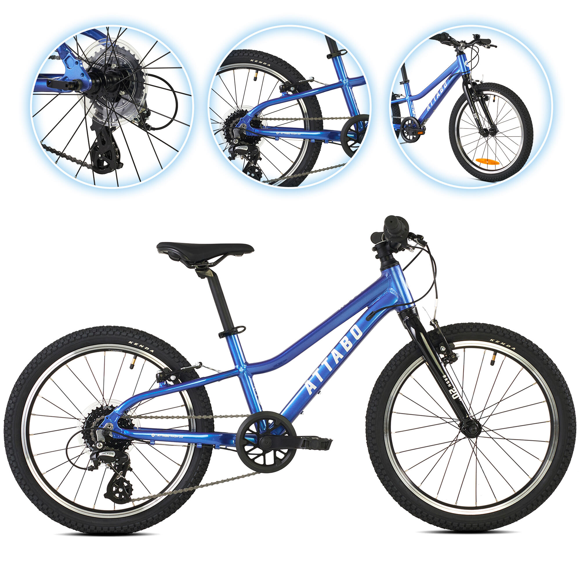 Rower dziecięcy ATTABO RASH 20"