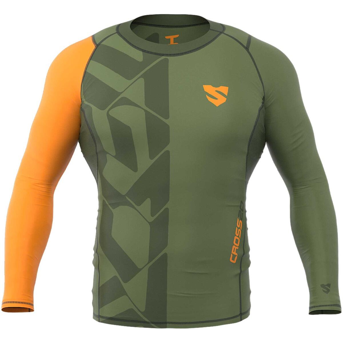 Koszulka fitness z długim rękawem męska Smmash CROSS20 kompresyjna