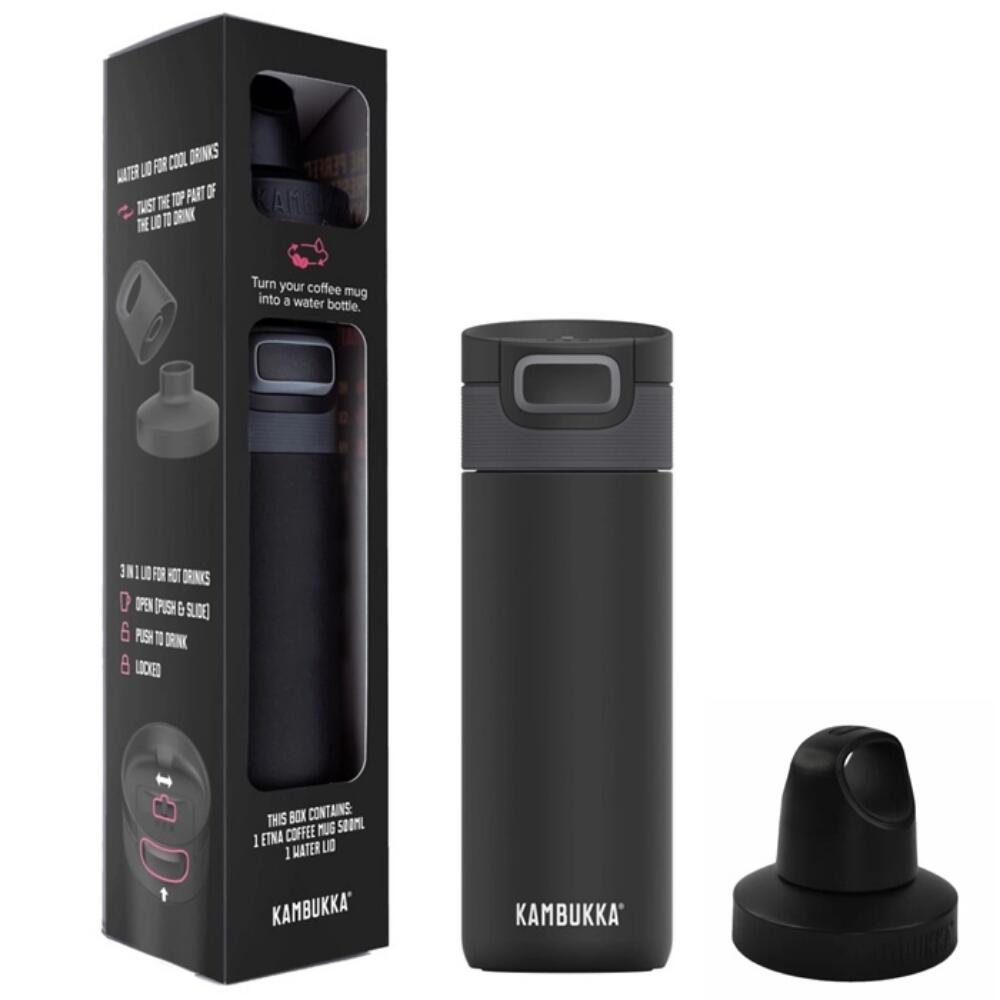 Kubek termiczny Kambukka giftbox Etna 500ml matte black