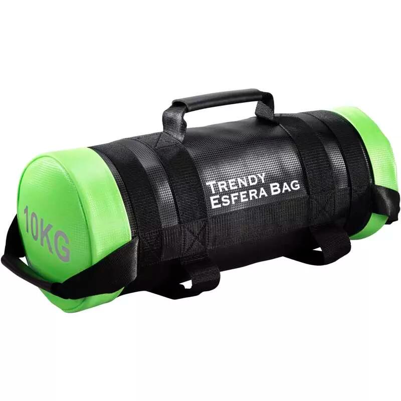 Worek treningowy Trendy Esfera 10 kg zielony.