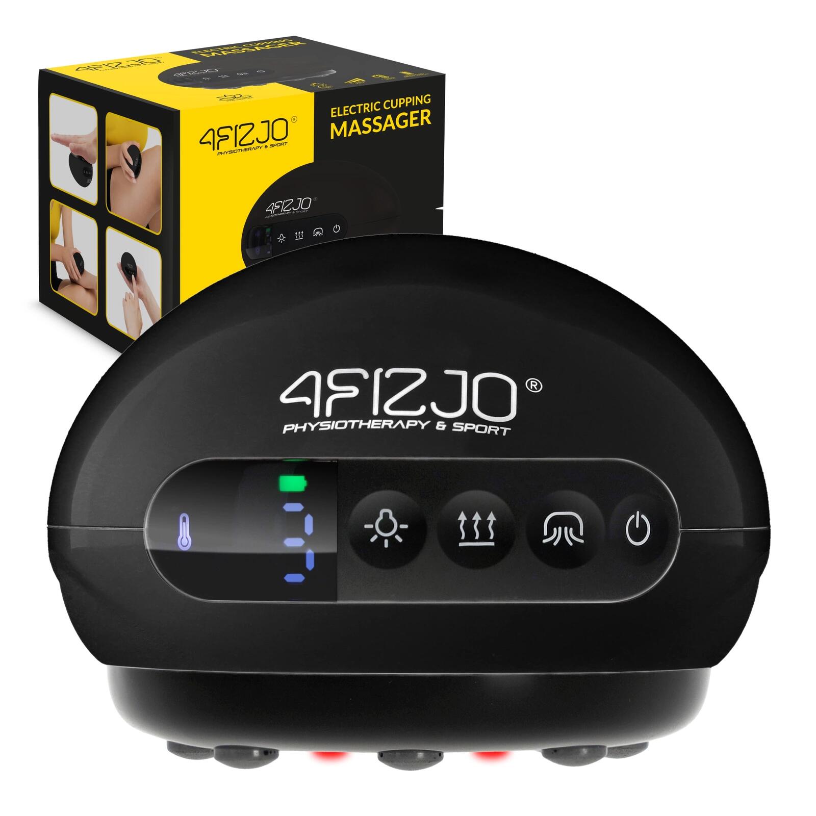 Elektryczna bańka chińska do masażu ciała 4FIZJO