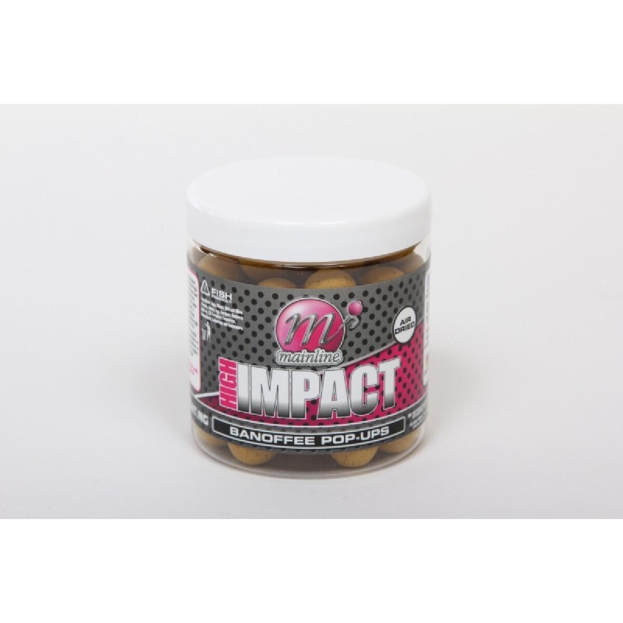 Przynęta Kulki Mainline High Impact Boilies Pop-Up Banoffee 15mm