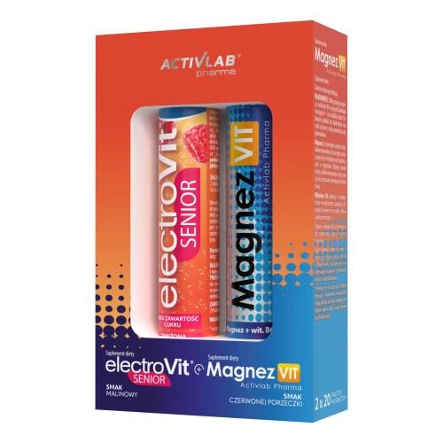 Witaminy dla seniorów ElectoVit Senior + MagnezVit Activlab