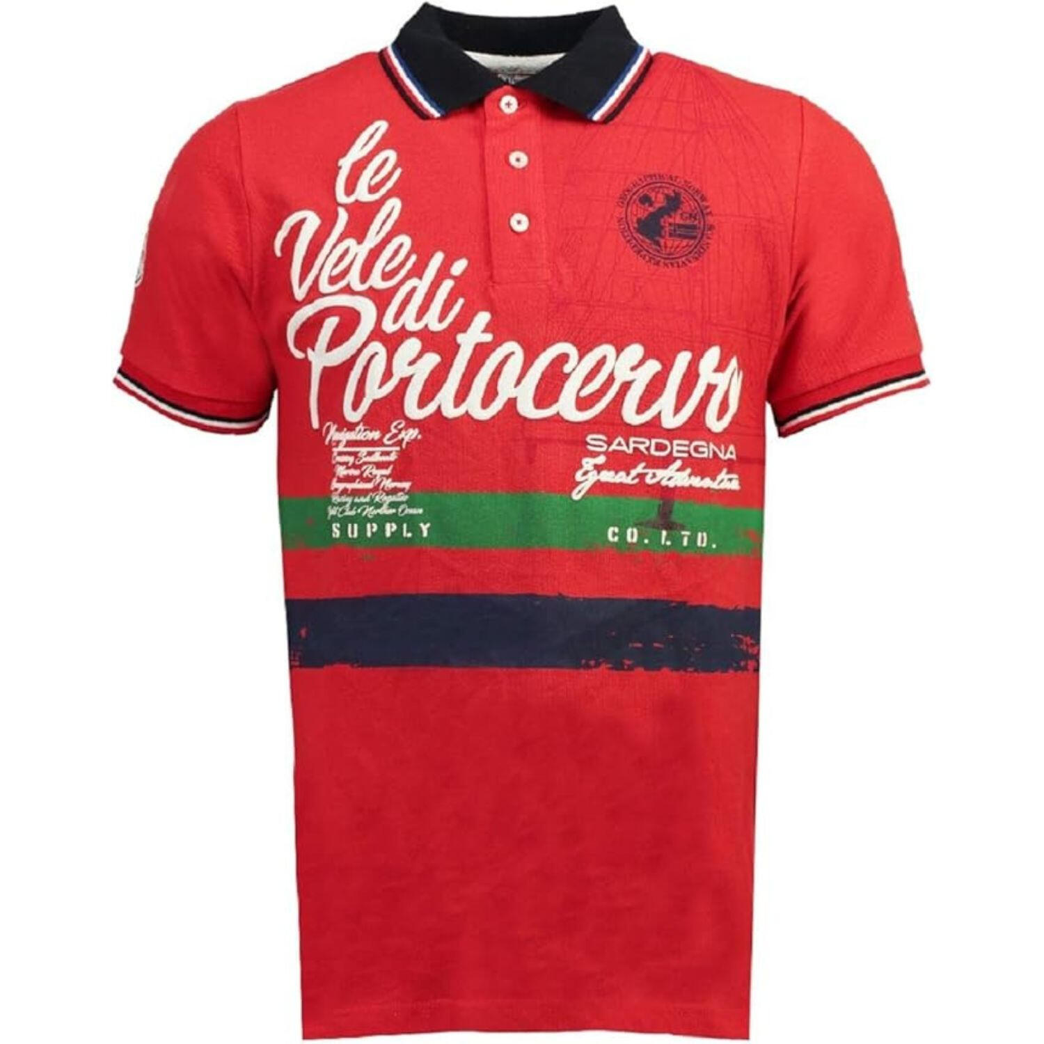 Koszulka polo męska Geographical Norway Kingsley