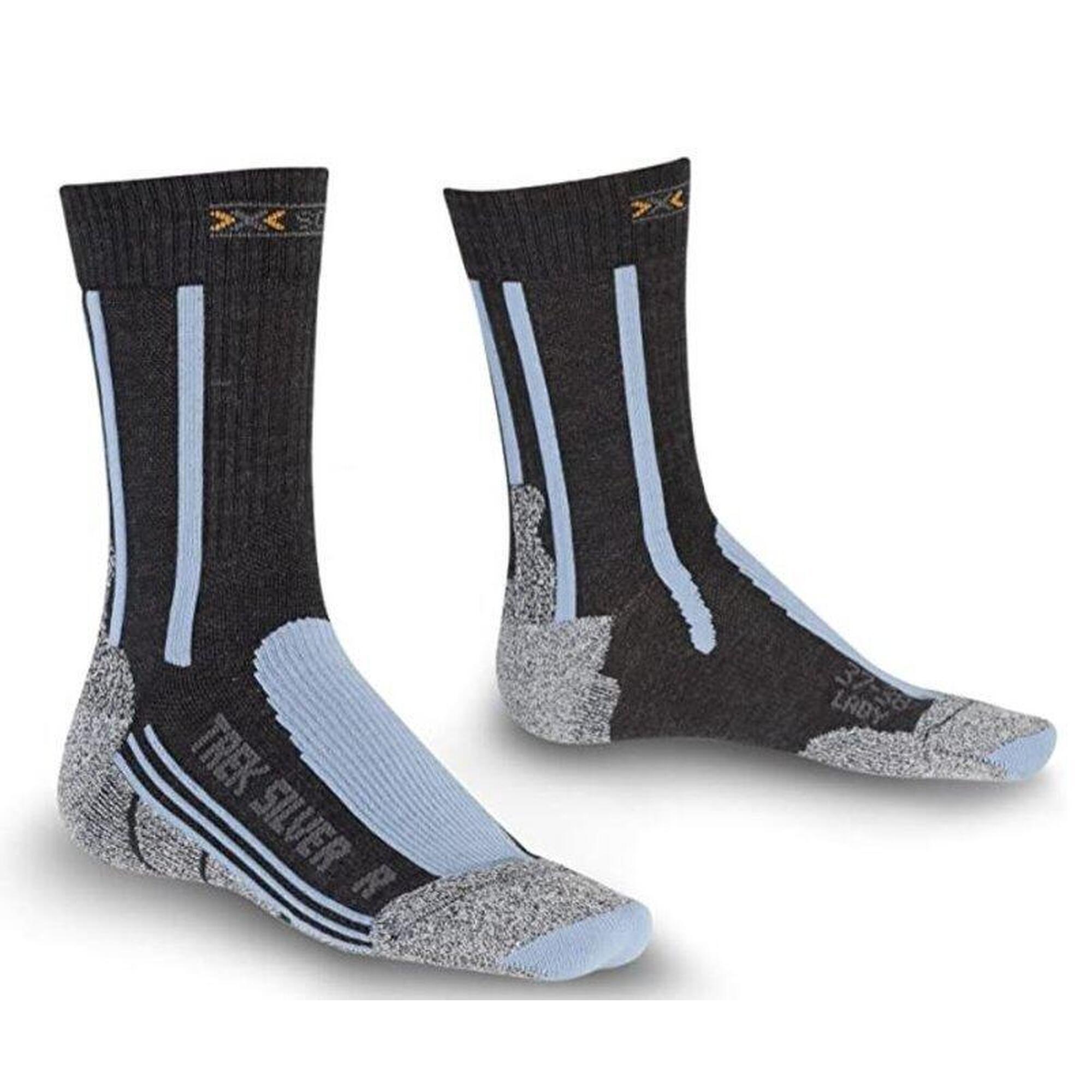 Skarpety trekkingowe damskie X-socks Trekking Silver