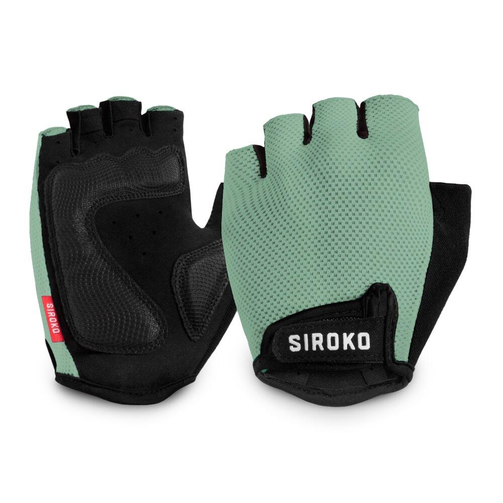 Rękawiczki rowerowe unisex Aero Green