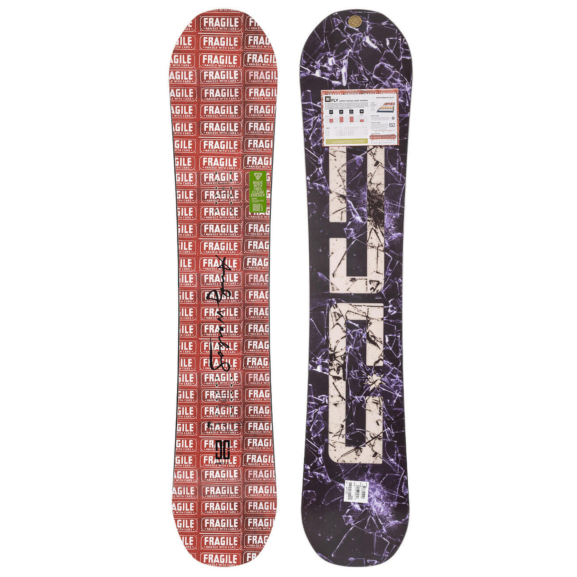 Deska snowboardowa męska DC Ply Wide x Andy Warhol