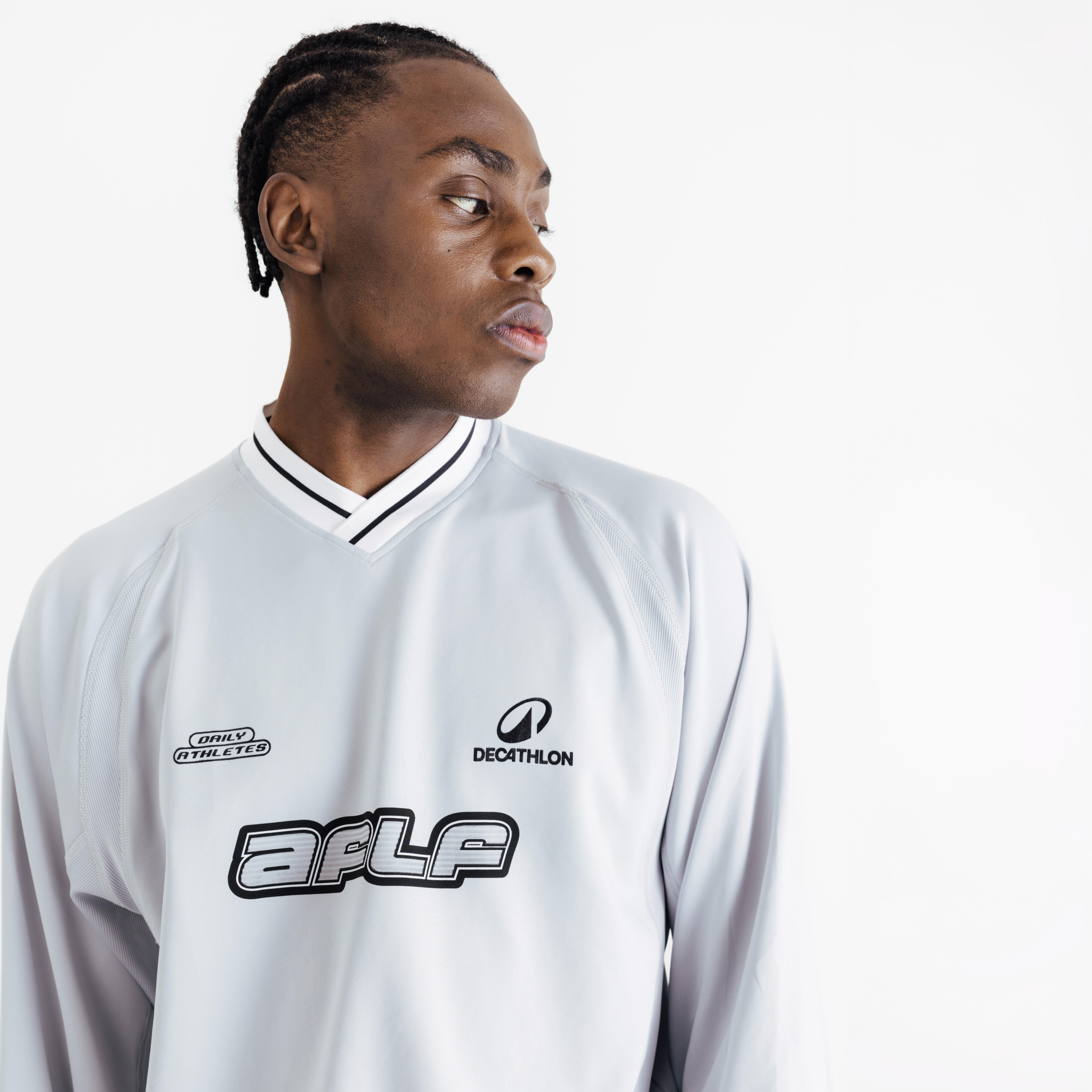 Bluza sportowa unisex Decathlon AFLF szara