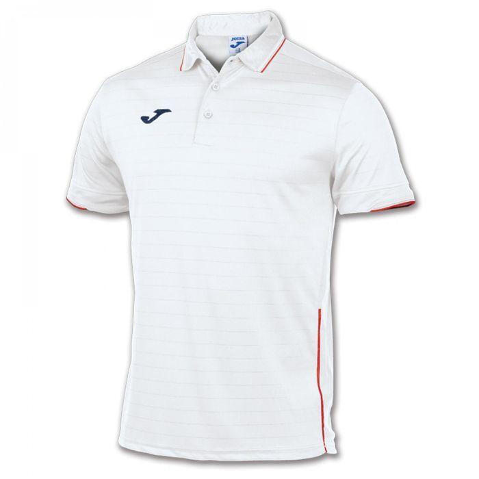 Koszulka polo męska Joma Torneo biały