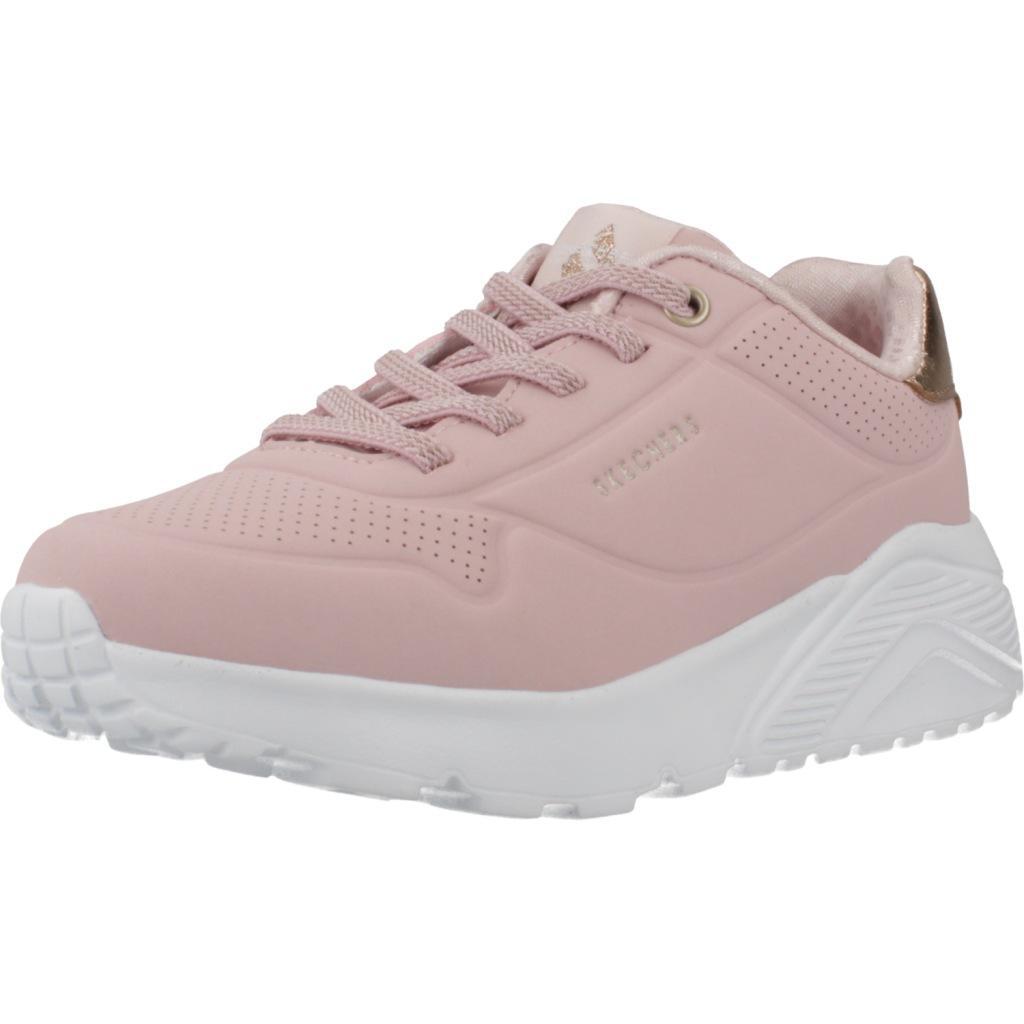Buty Córka Skechers Uno Lite Metallic Mode róża