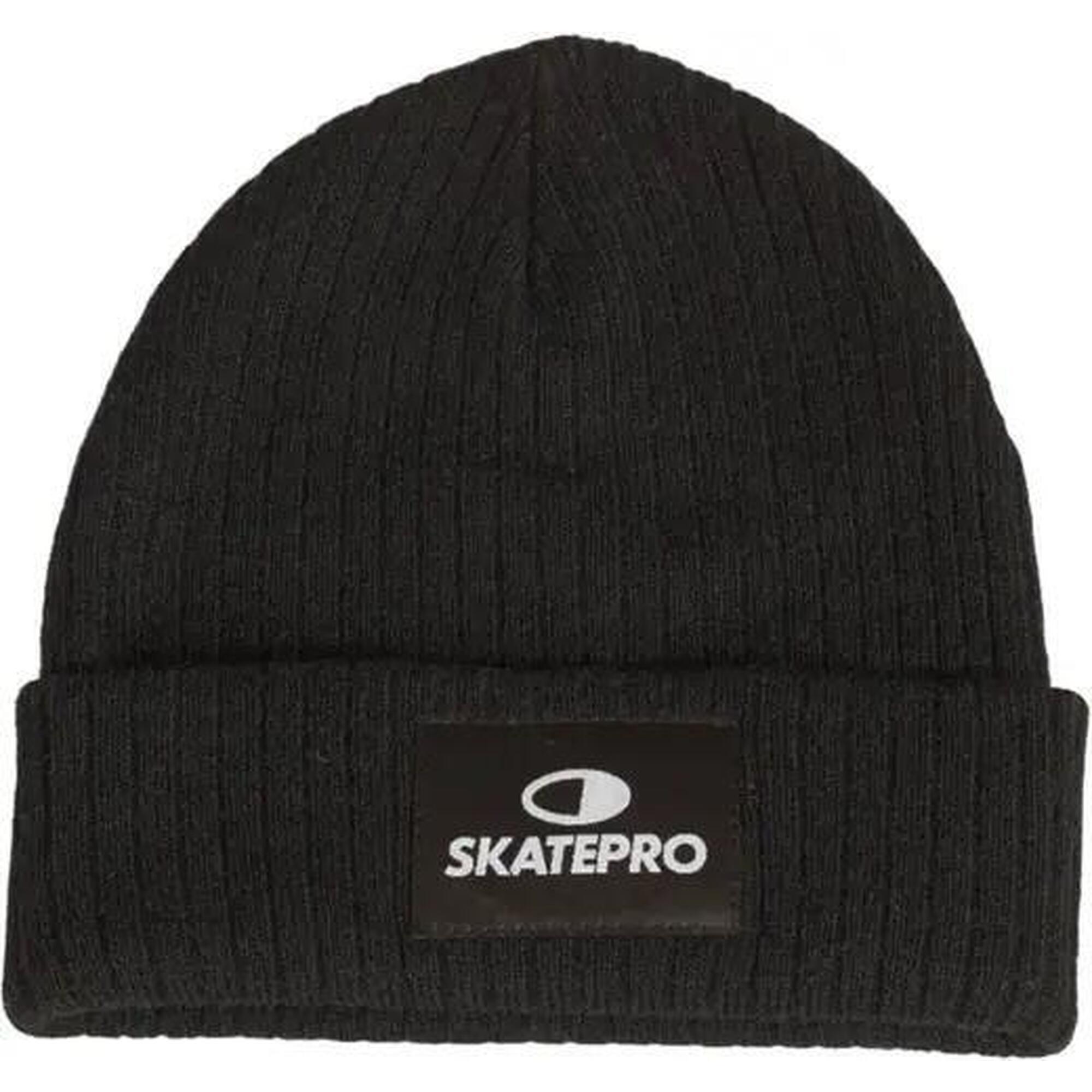 Odzież Beanies unisex SkatePro V2 Czapka Skate - Black