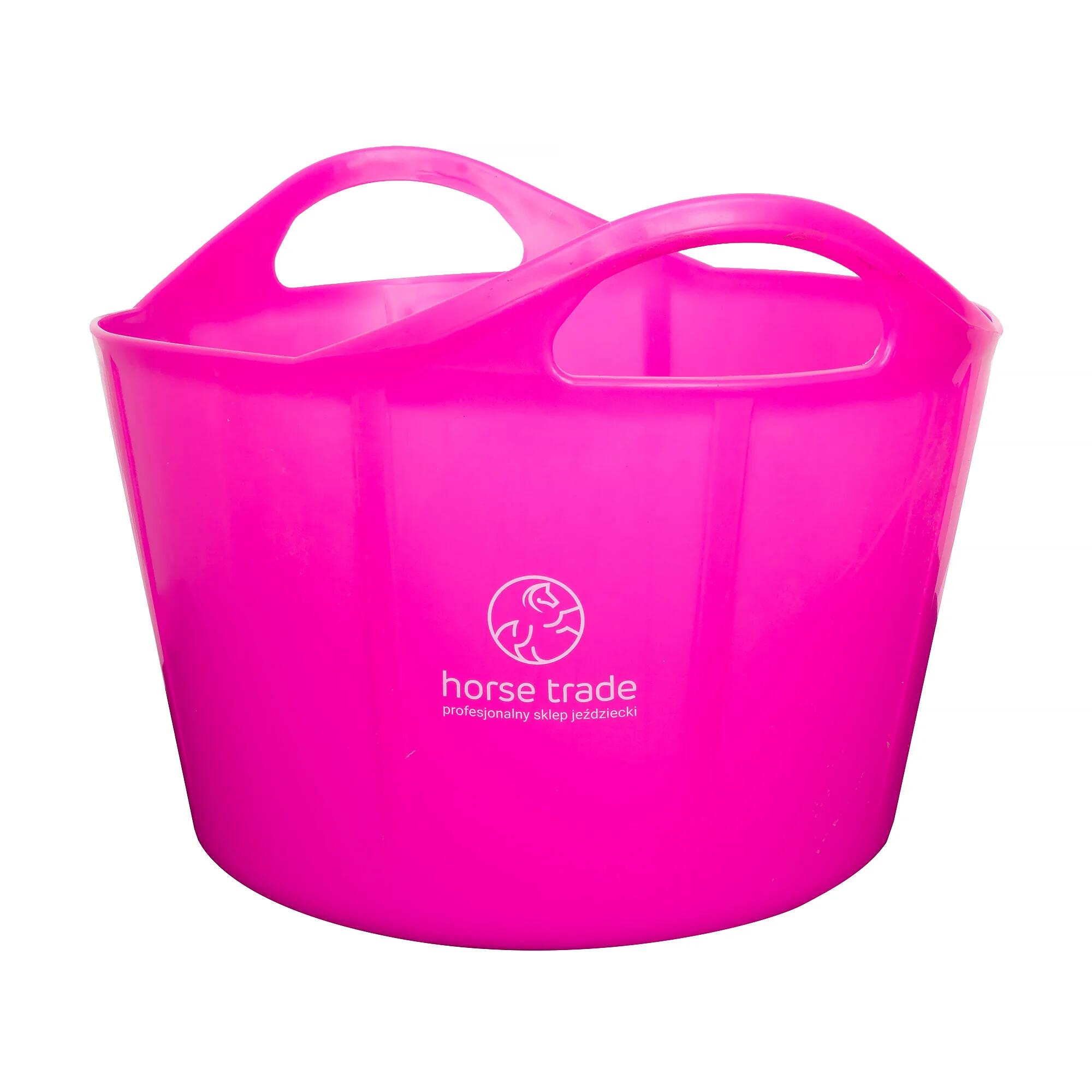 Wiadro żłób elastyczny dla konia HORSE-TRADE Flexi tworzywo sztuczne 17l