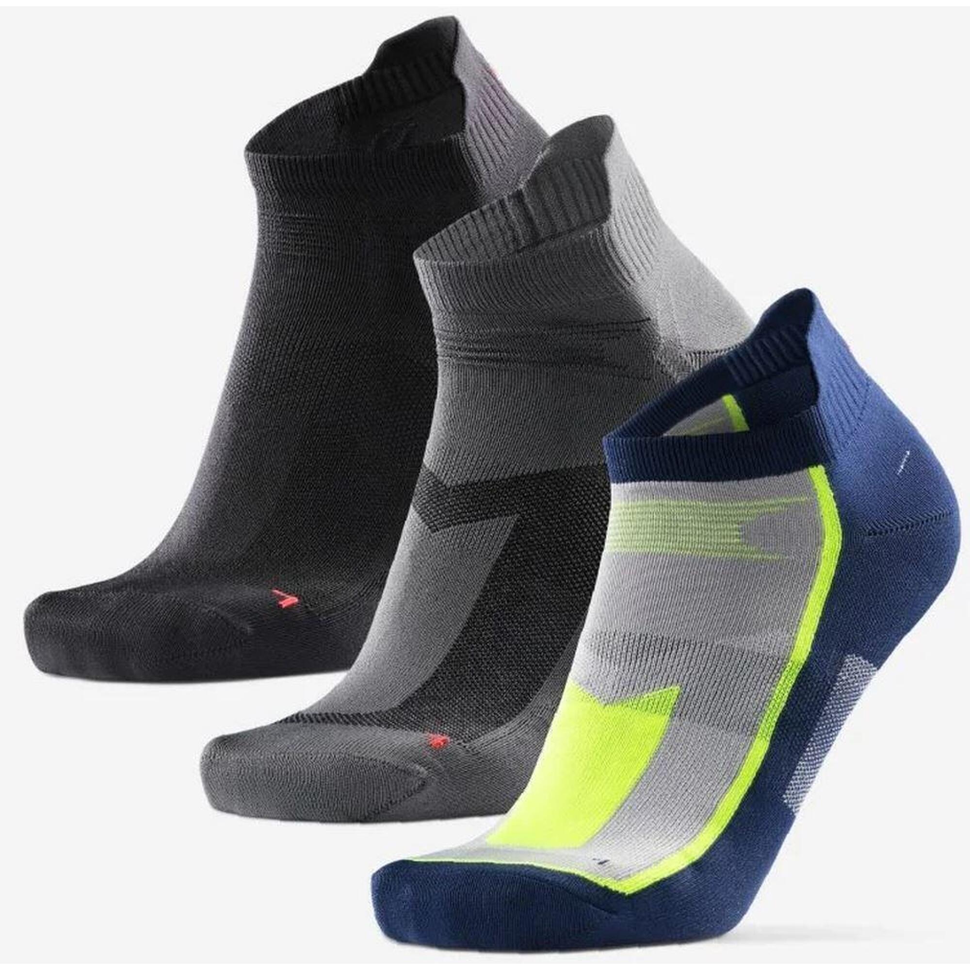 Duńskie skarpetki sportowe 3-pak z niskim wycięciem 43-47