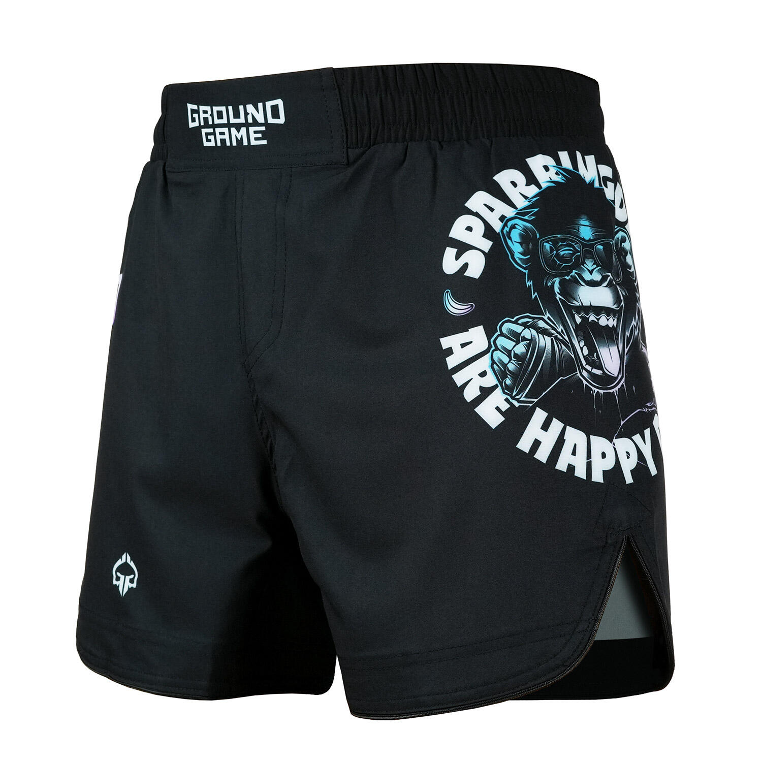 Lekkie spodenki do MMA i BJJ Ground Game Cheeky Monkey męskie
