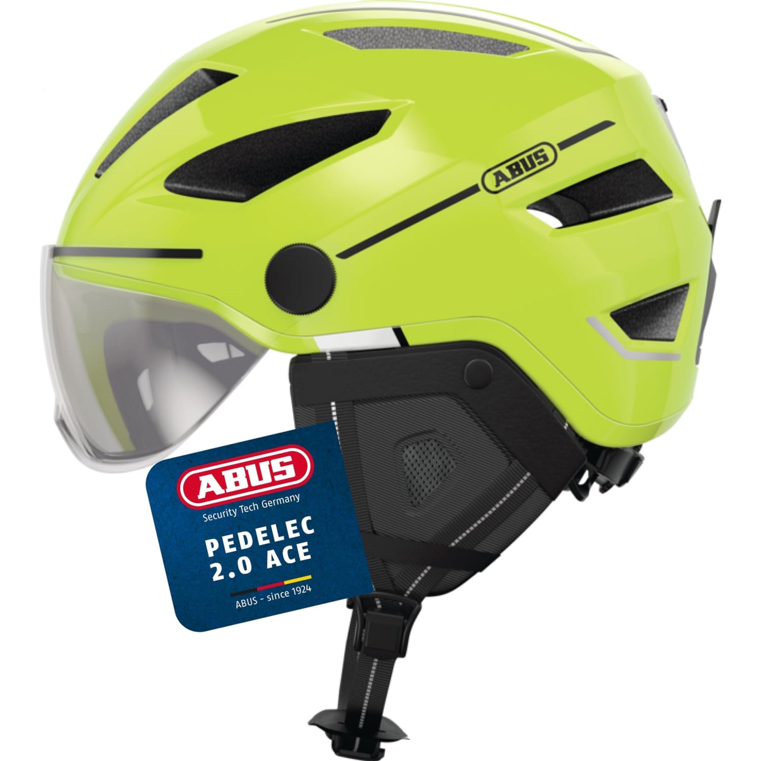 Kask Rowerowy Pedelec 2.0 Ace Signal Żółty S 51-55 Cm