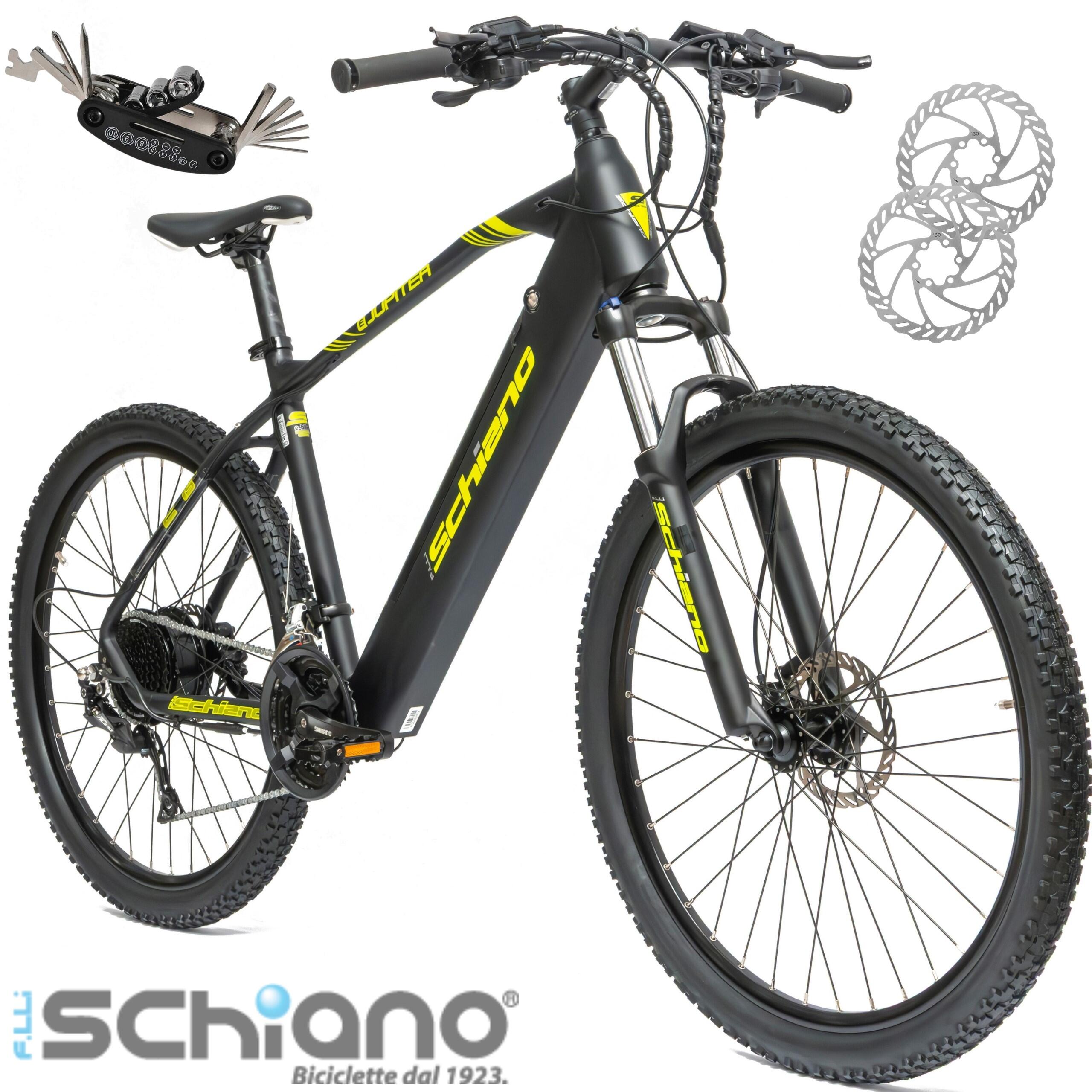Rower Elektryczny Męski Damski MTB 504Wh Górski 27,5 Shimano Alivio