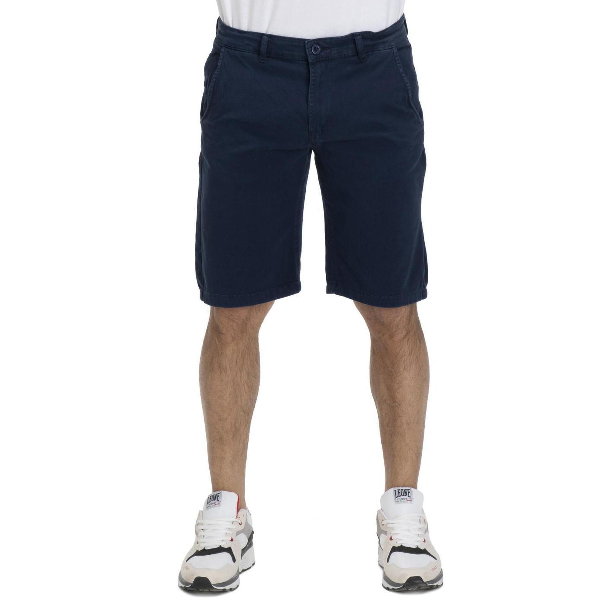 Męskie spodenki chino w odcieniach ziemi