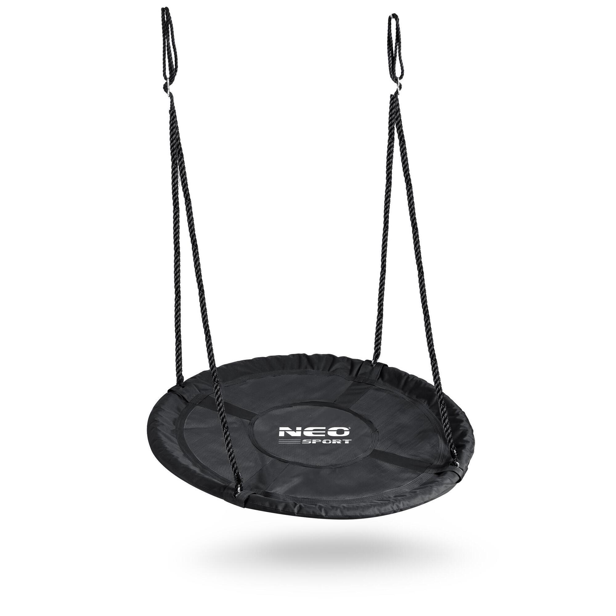 Huśtawka ogrodowa bocianie gniazdo fotel wiszący 100cm Neo-Sport