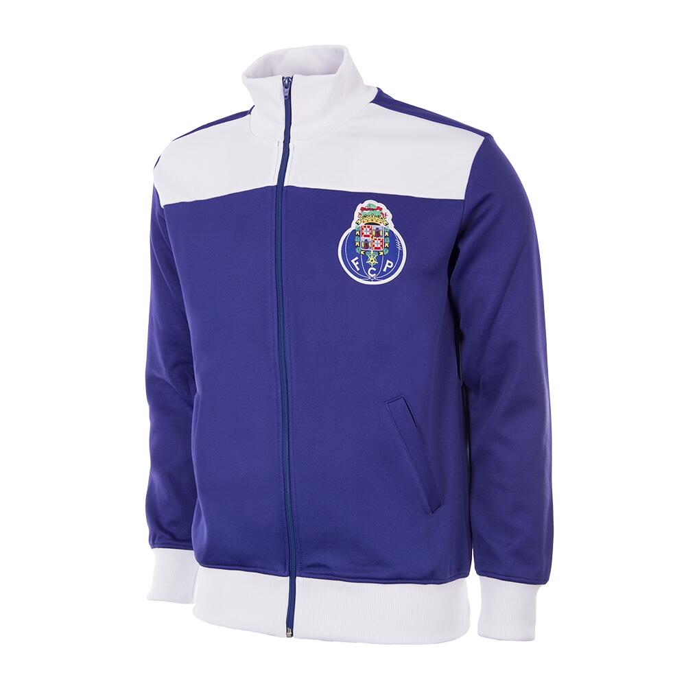 Kurtka/bluza retro piłkarska dla dorosłych - FC Porto 1957 - Niebieska