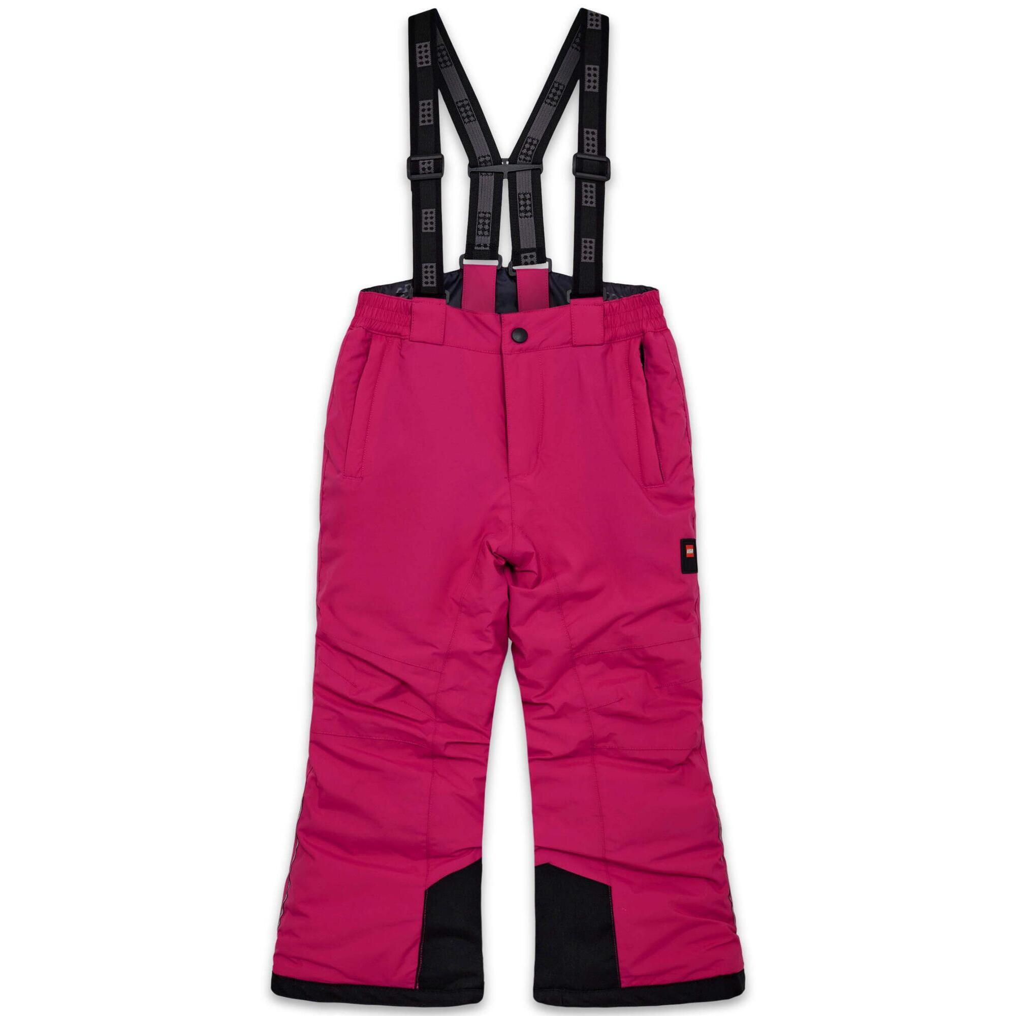 Spodnie Narciarskie Dziecięce LEGO Powai 708 Różowe