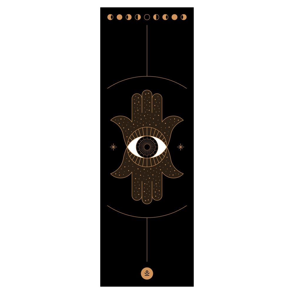 Mata do jogi Moonholi Illumination z antypoślizgową powierzchnią