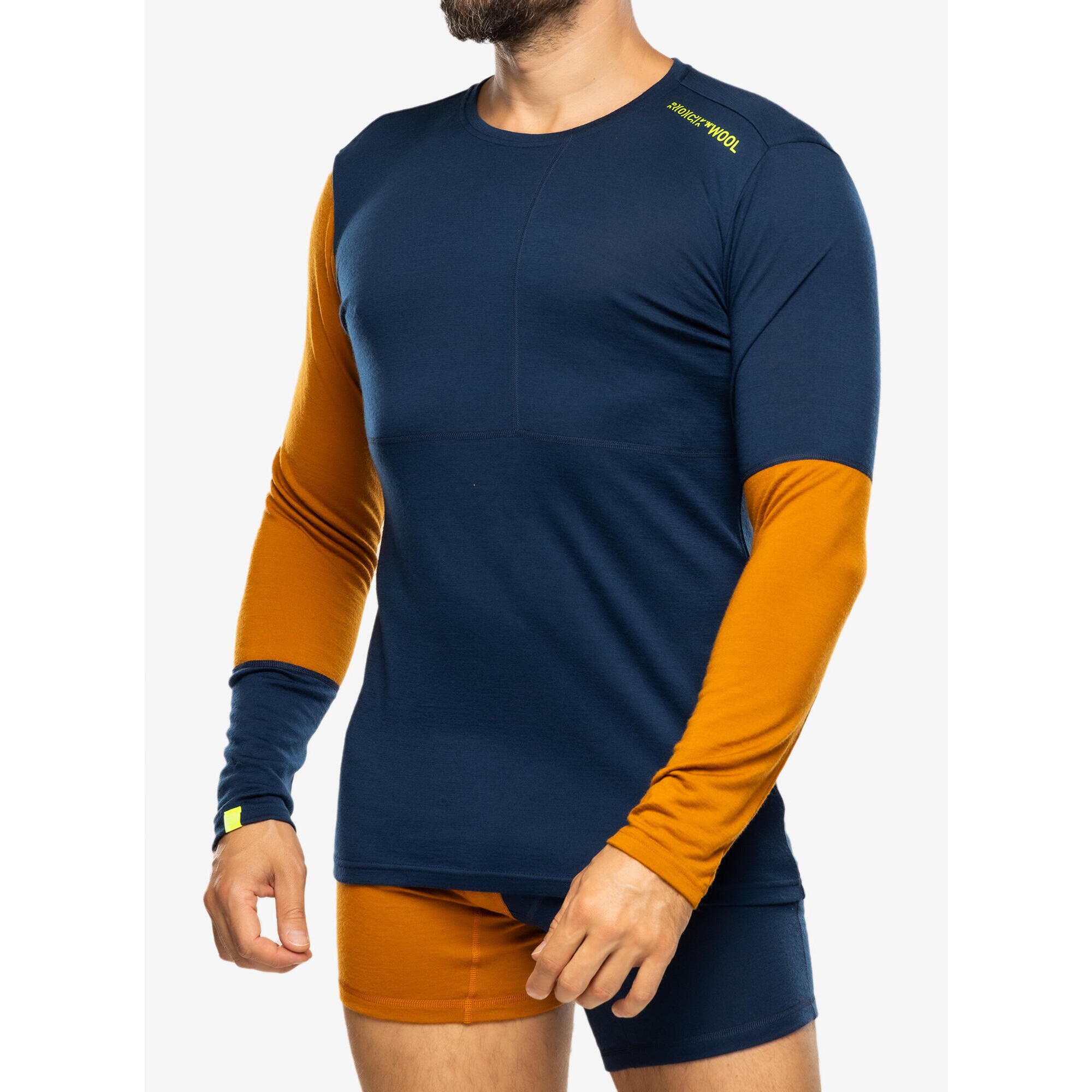 Bluza termiczna męska Ortovox 185 Rock N Wool Long Sleeve