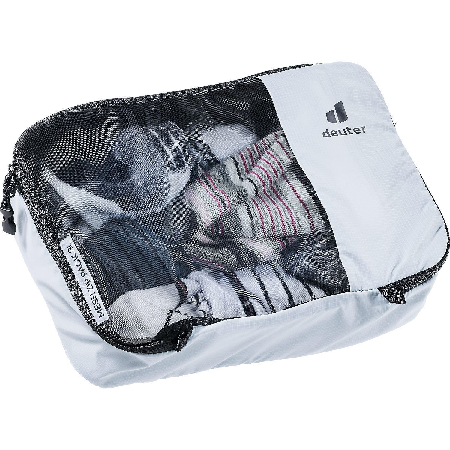 Organizer podróżny Deuter Mesh Zip Pack 3 - tin/black