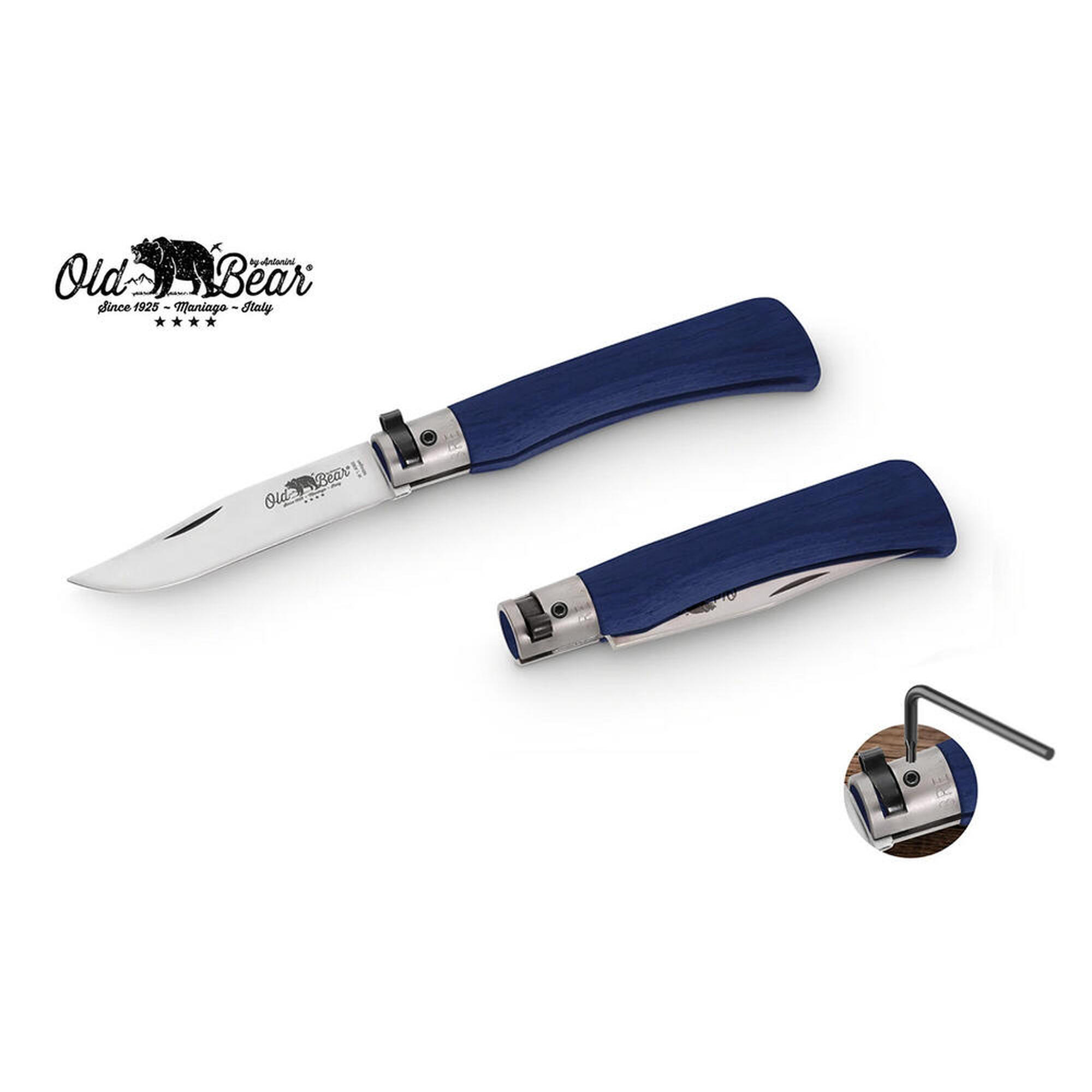 Nóż składany włoski Antonini Satin Stainless L