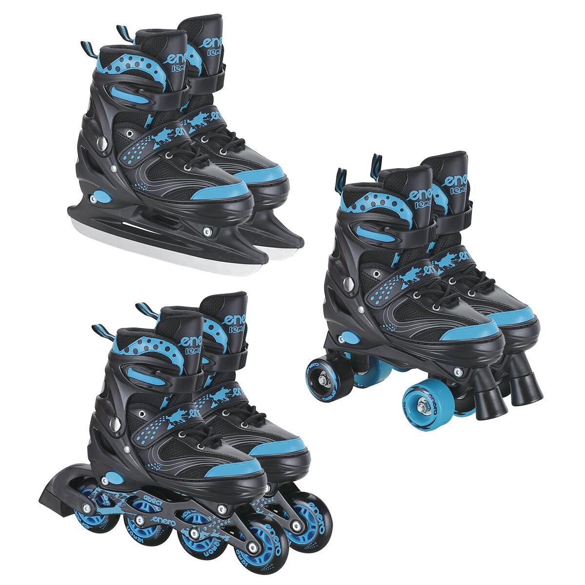 Rolki Wrotki Łyżwy Regulowane 3w1 Enero