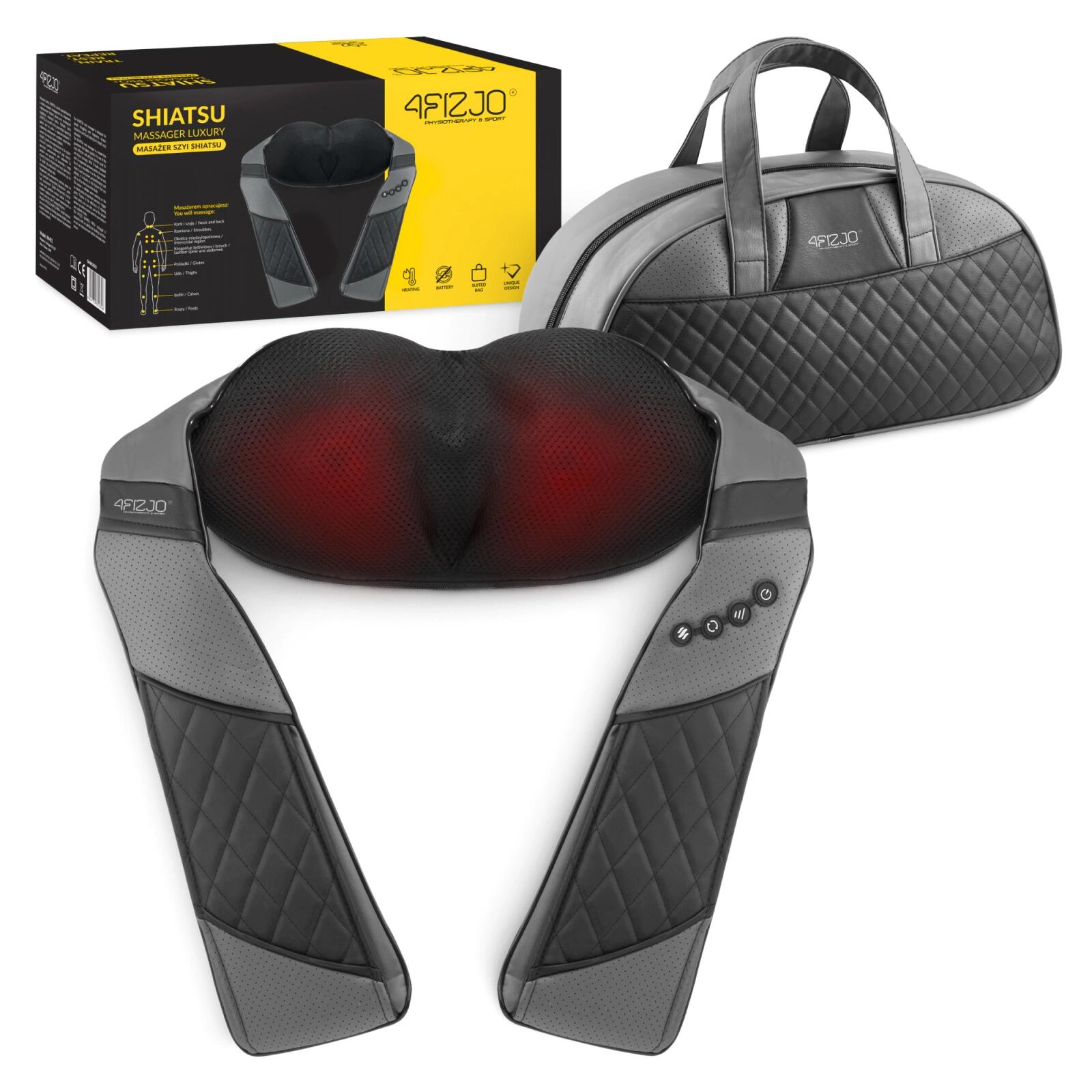 Pas do masażu karku i szyi 4FIZJO LUXURY+ shiatsu