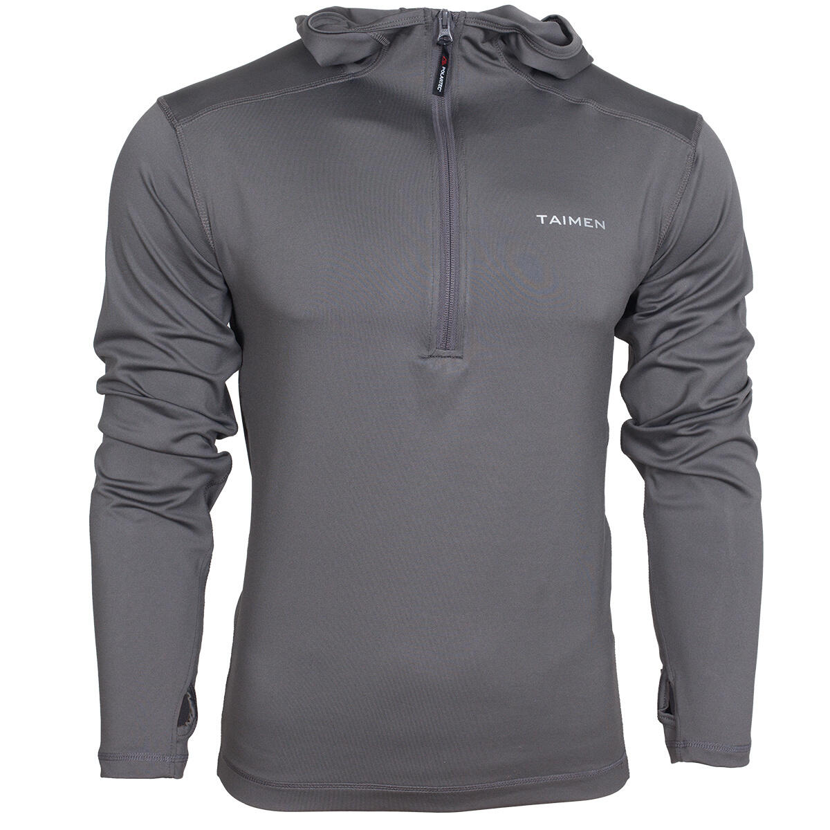 Bluza z kapturem Taimen Polartec Power Stretch - Szara