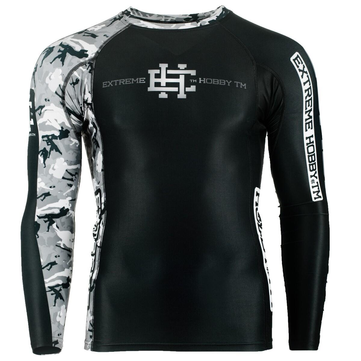Koszulka sportowa męska Rashguard do MMA EXTREME HOBBY COMBAT GAME