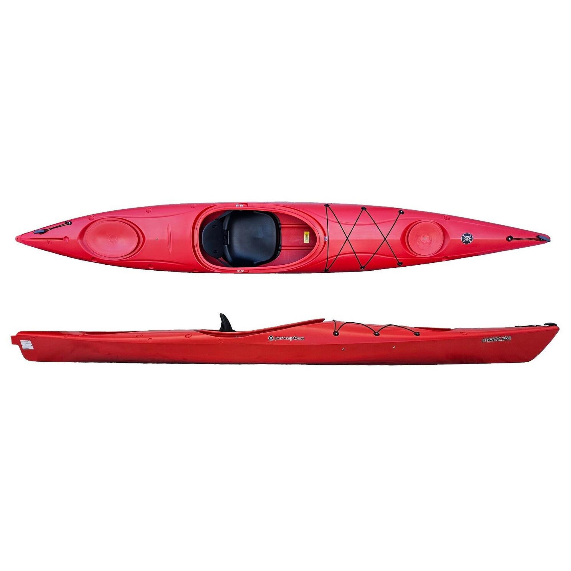 Kajak jednoosobowy do pływania turystyczny Perception Carolina 14 rental