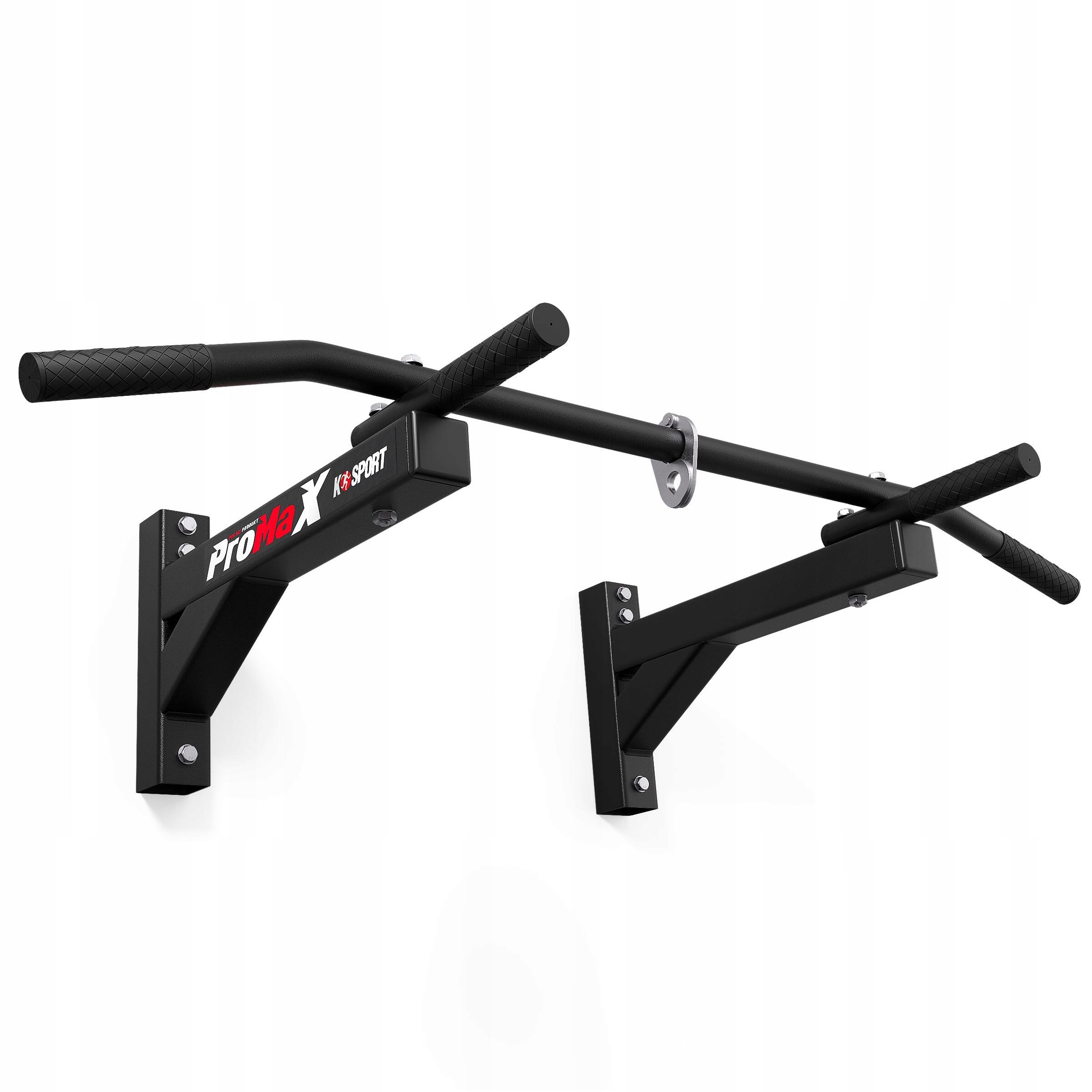 Drążek do podciągania ścienny do ćwiczeń K-SPORT KSSL107 z uchwytem na worek