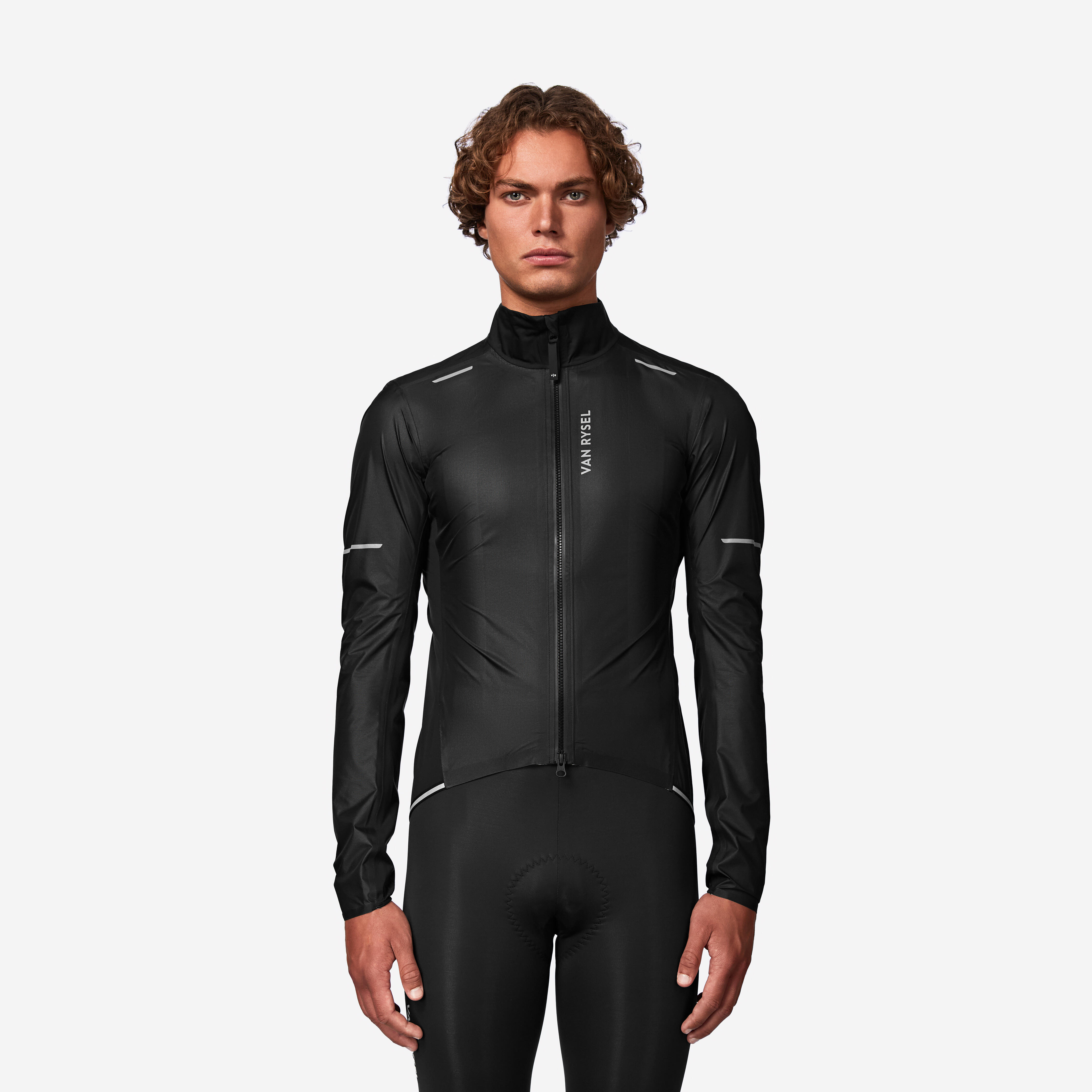 Kurtka rowerowa szosowa Van Rysel RCR-R PRO Ultralight Rain przeciwdeszczowa