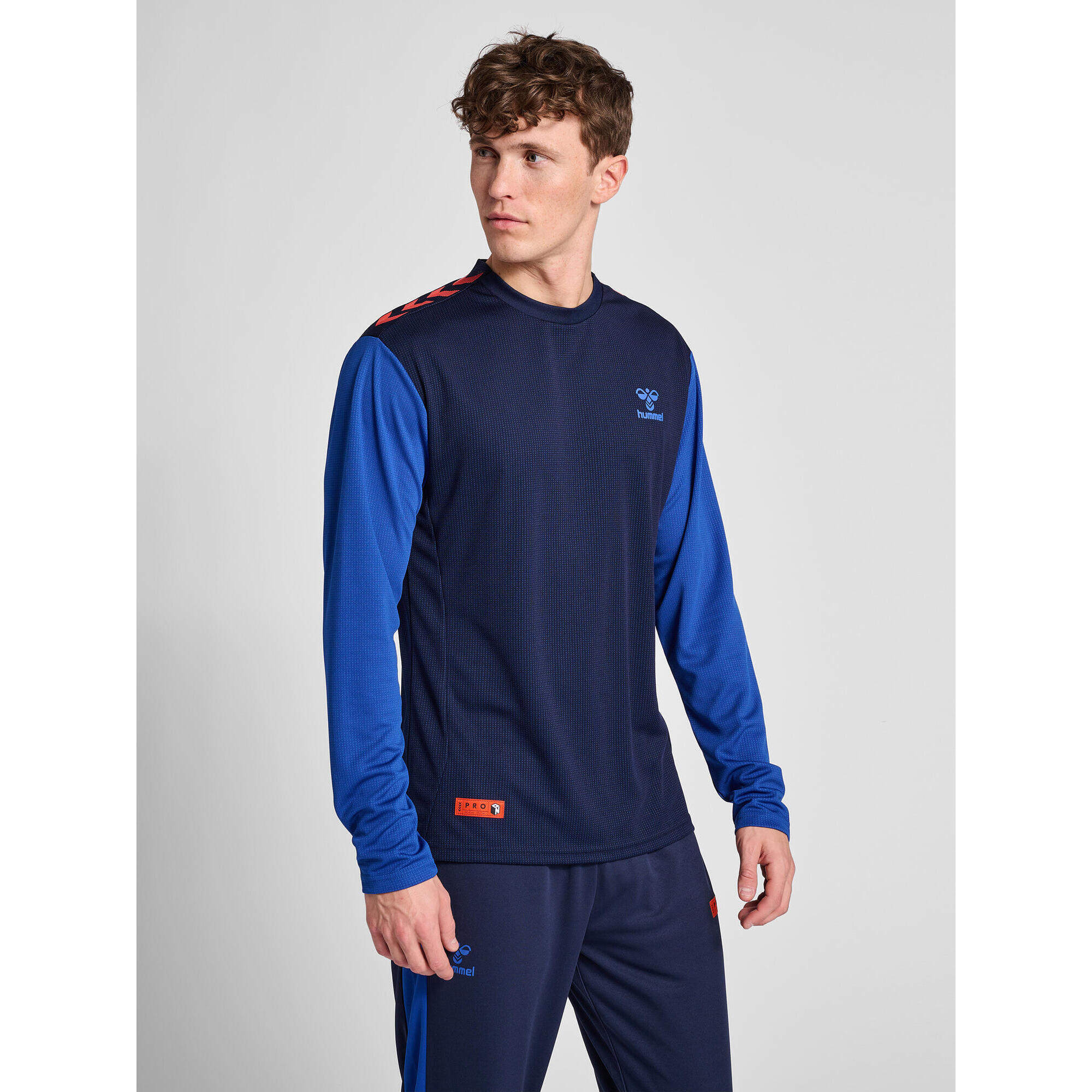 Dżersej z długim rękawem Hummel Pro Grid Game