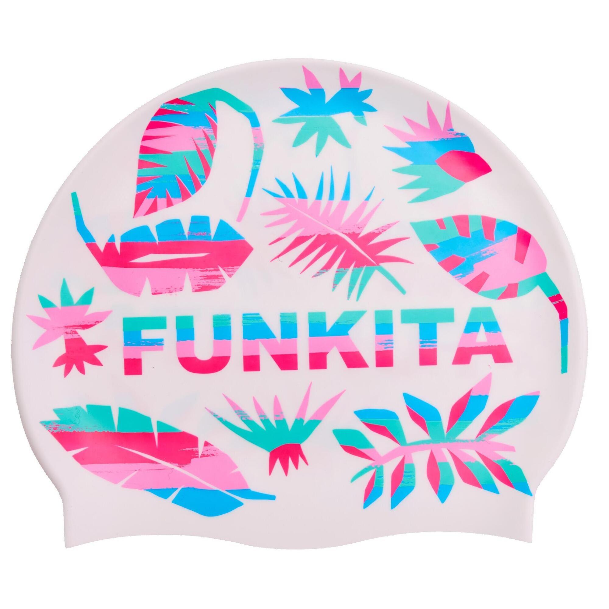 Czepek na basen silikonowy FUNKITA Lost Leaf