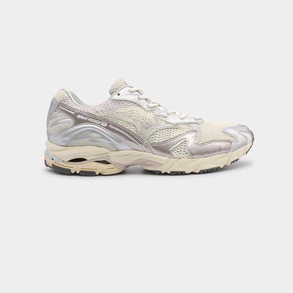 Buty męskie Mizuno Wave Rider 10 mizuno snow white/white sand/nimbus cloud