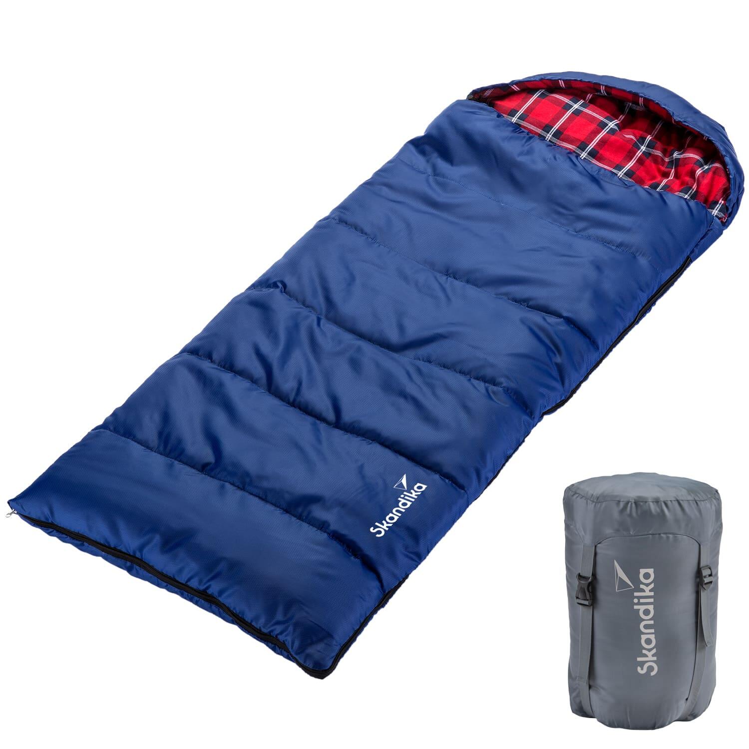 Śpiwór kempingowy turystyczny dla dzieci Dundee Junior, od 10°C do 2°C