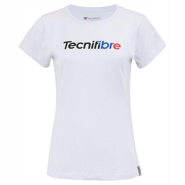 Koszulka tenisowa T-shirt dziecięca Tecnifibre Club Cotton Tee
