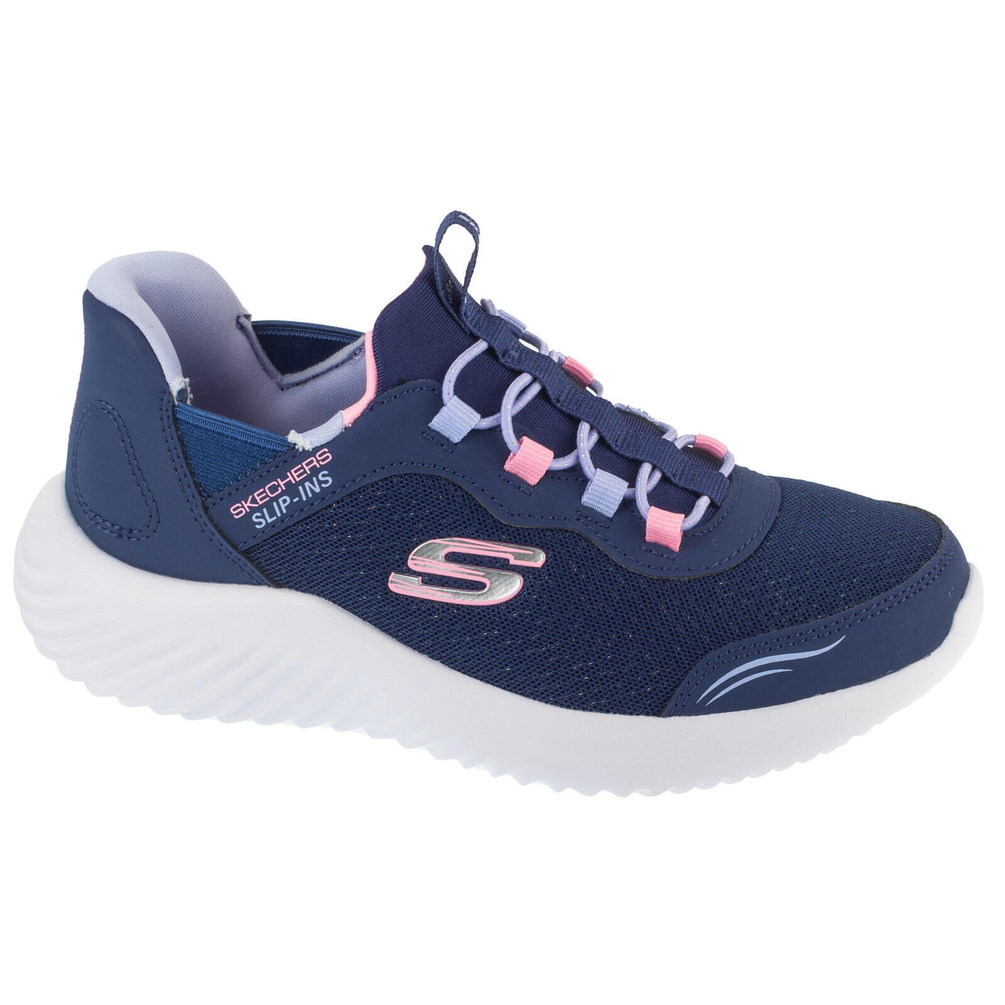 Buty sportowe Sneakersy dziewczęce, Slip-Ins: Bounder - Simple Cut