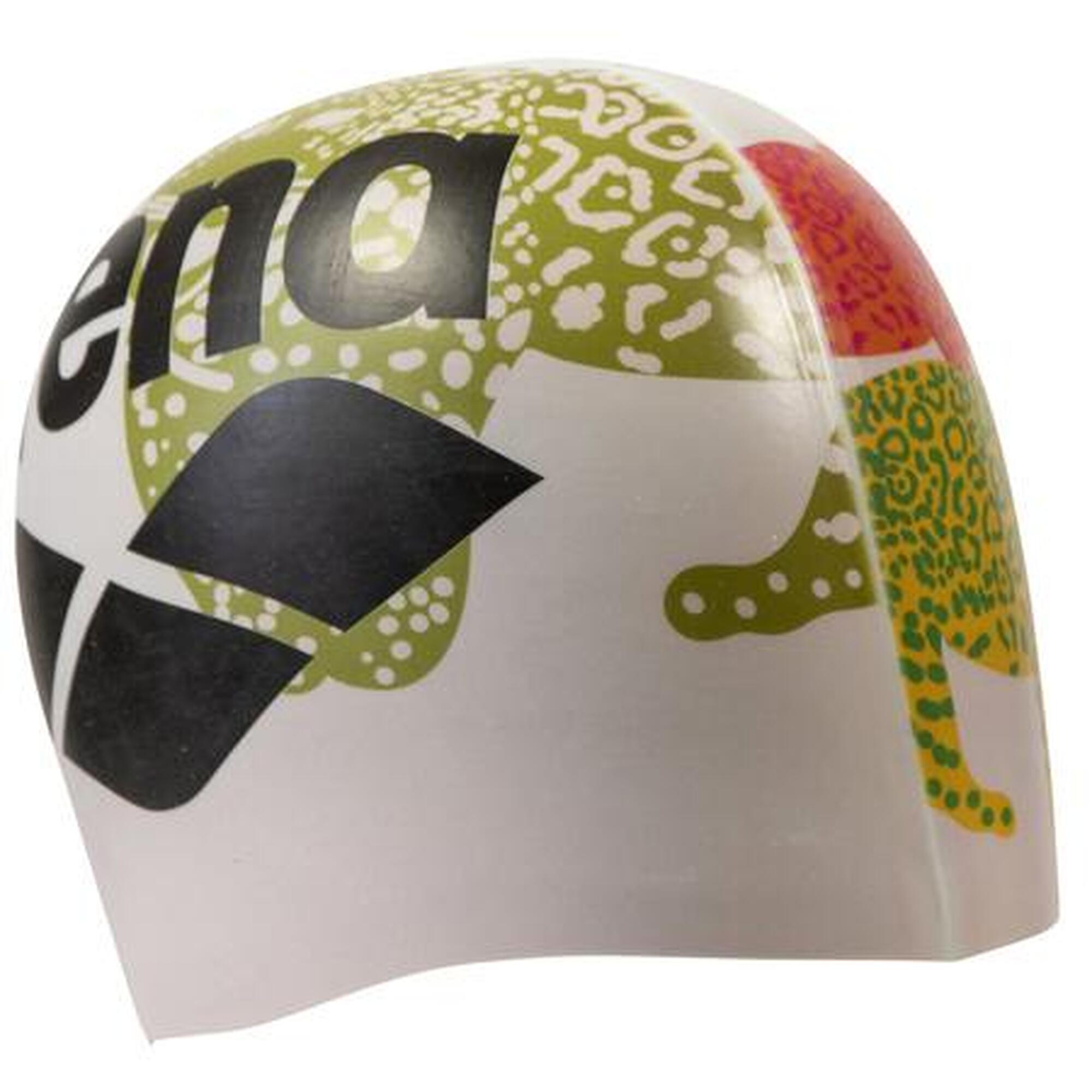 Czepek silikonowy na basen Arena HD In The Wild