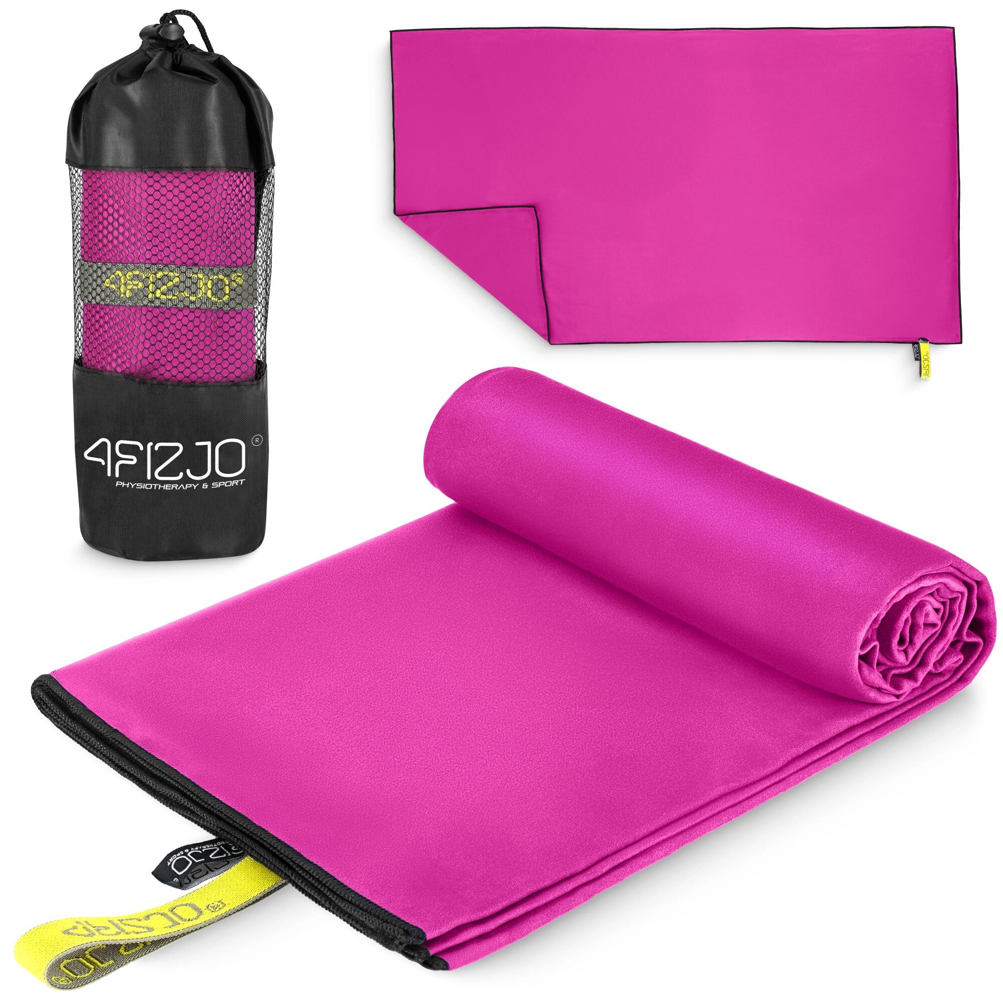 Ręcznik szybkoschnący z mikrofibry 4FIZJO 130 × 75 cm