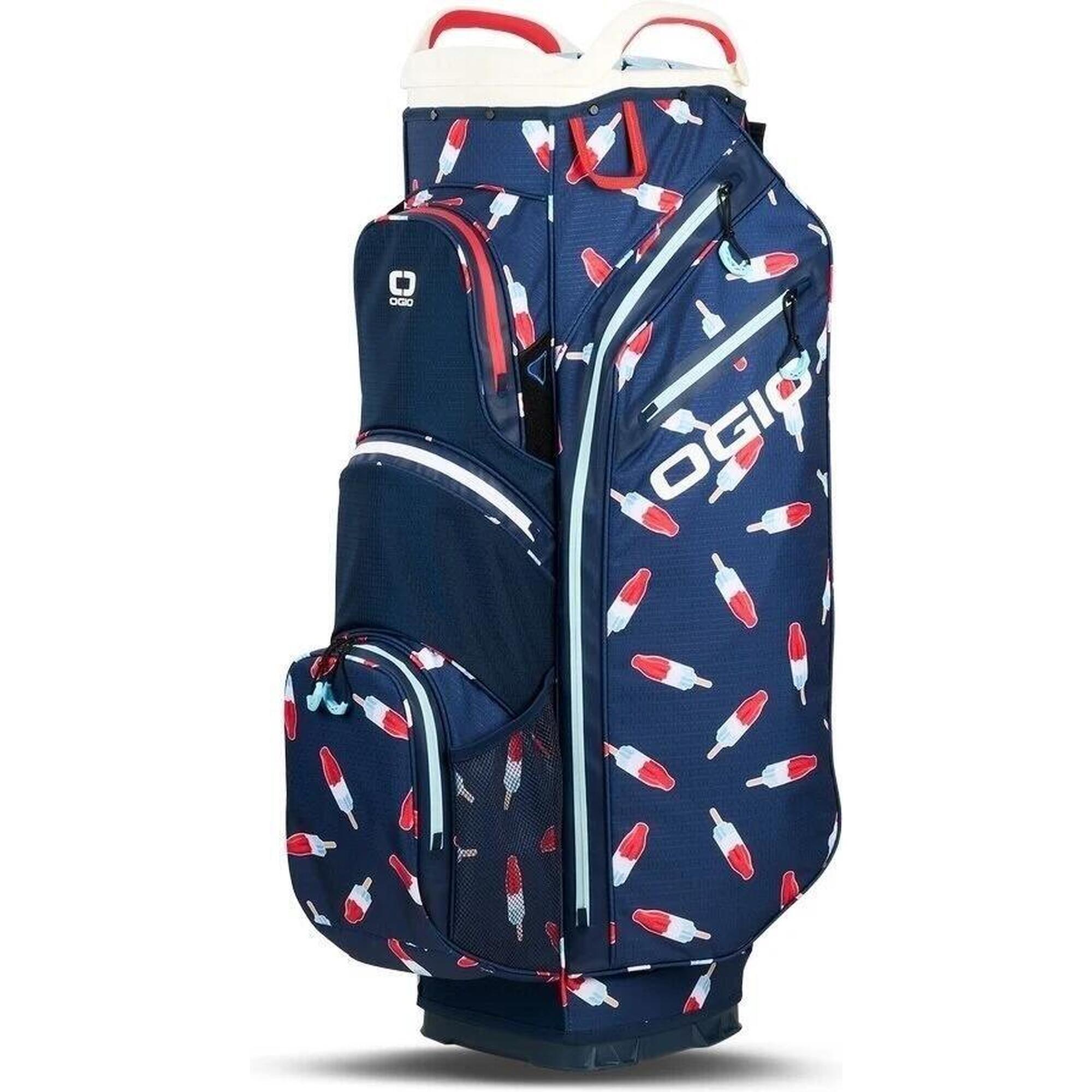 Torba golfowa Ogio All Elements Silencer Cartbag Rocket Pop Czarny
