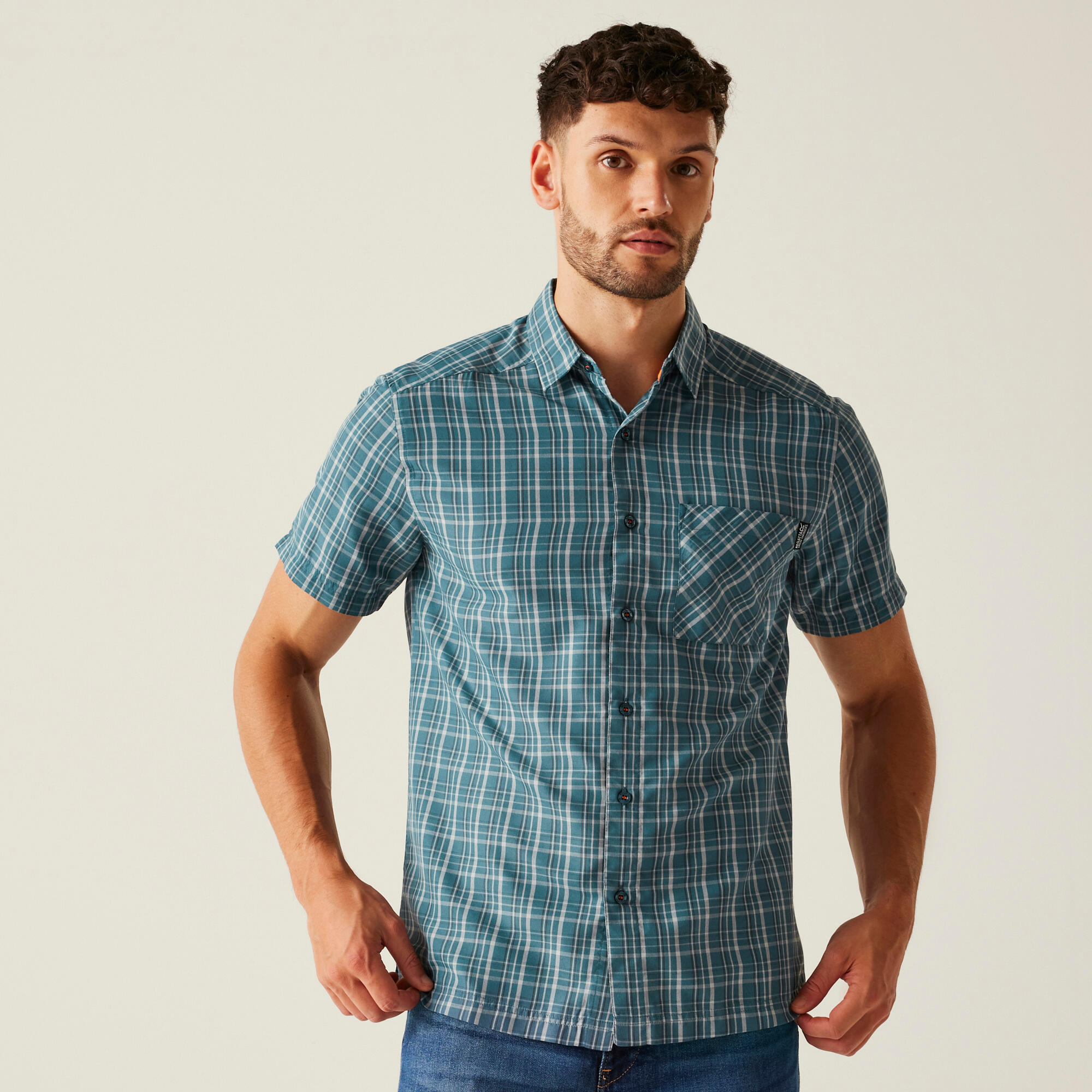 Koszula turystyczna męska Mindano IX z krótkim rękawem